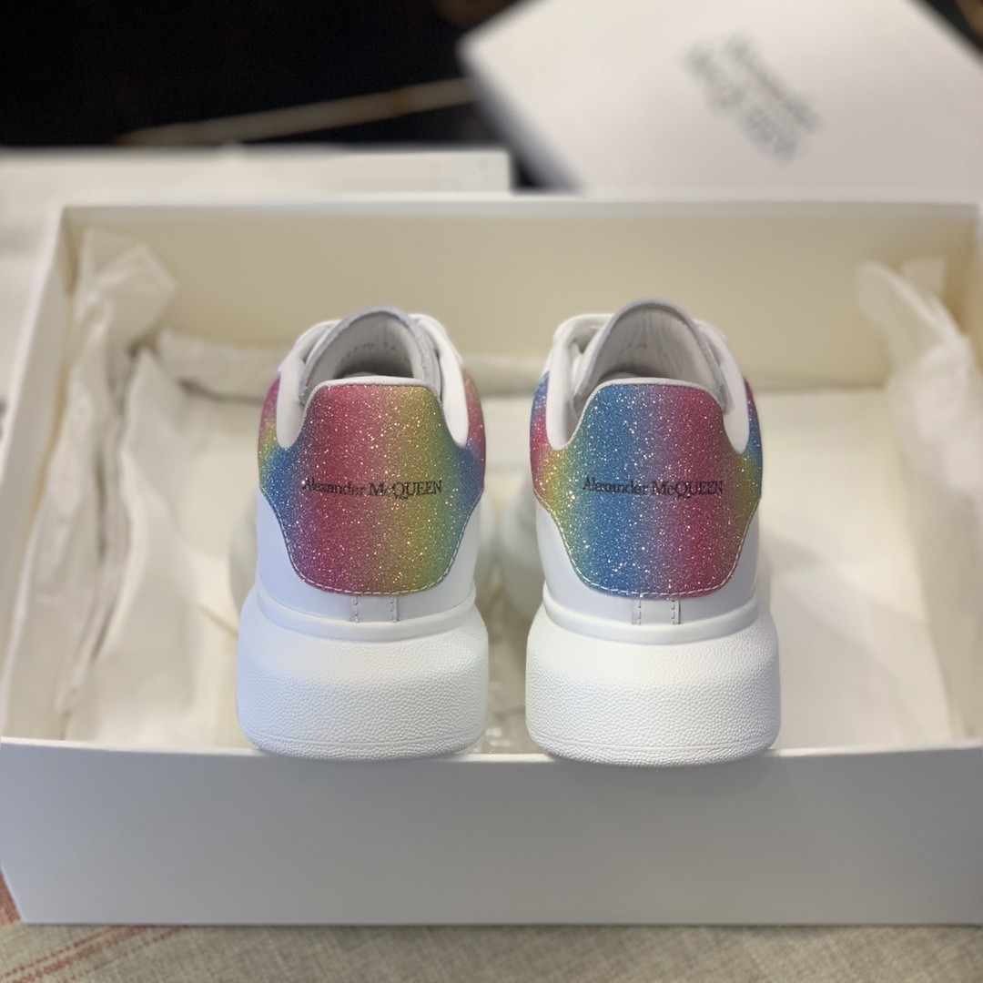 Alexander McQueen MQ rainbow tail Sneakers