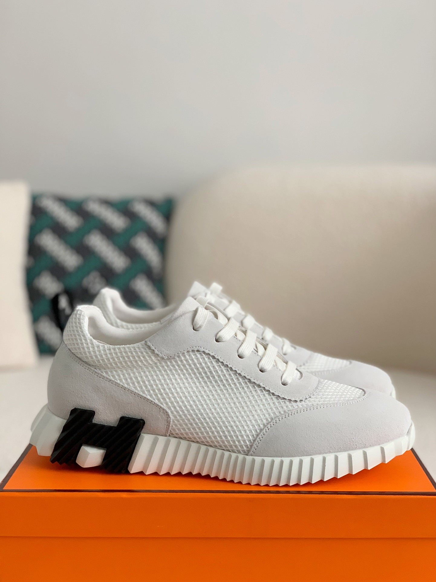【#1440】 Hermès Department sneakers