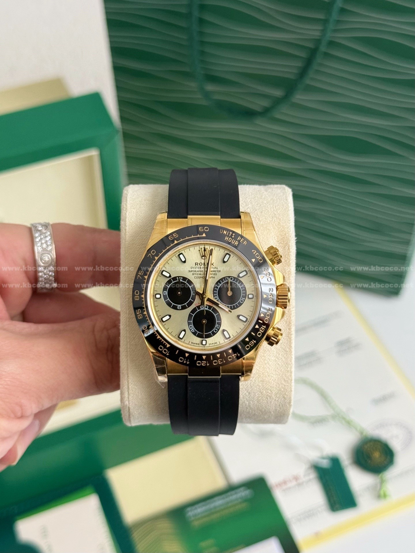 【#2172】Rolex Daytona Exclusive Cal.4130 Men's Watch