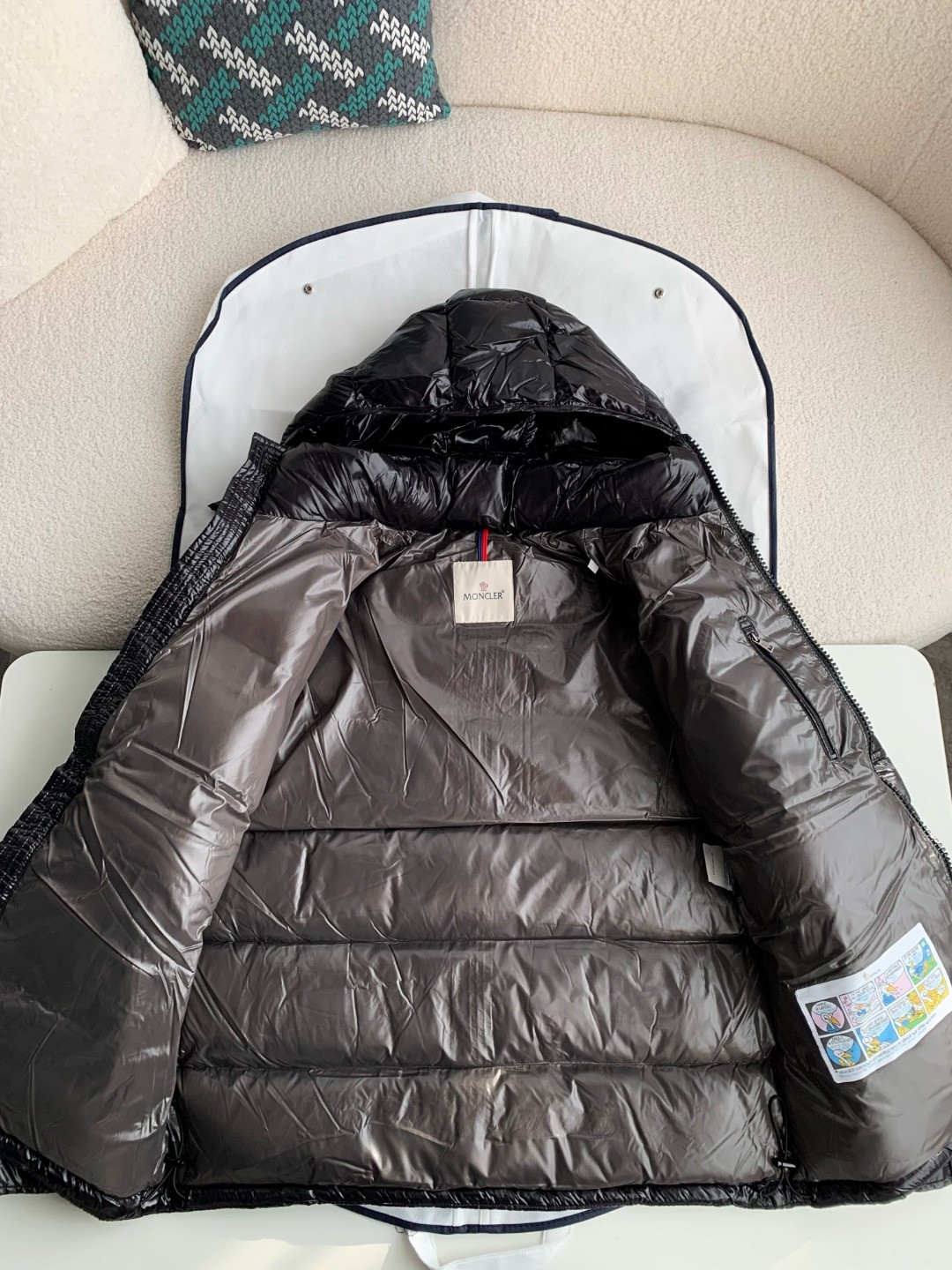 【#2102】Moncler Short men's down jacket