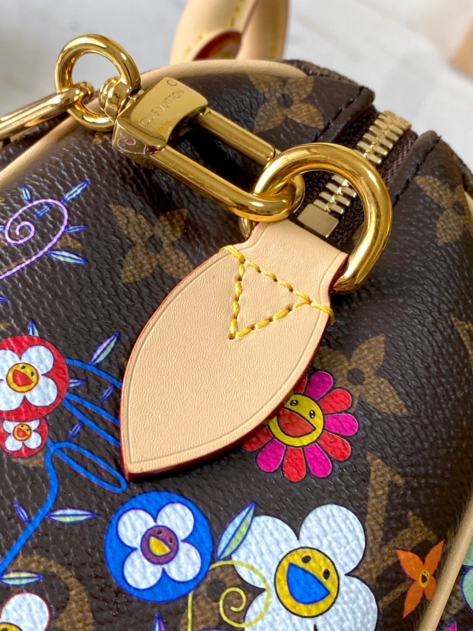 LOUIS VUITTON x Takashi Murakami Speedy Bandoulière 20 Handbag/Top Quality M14175