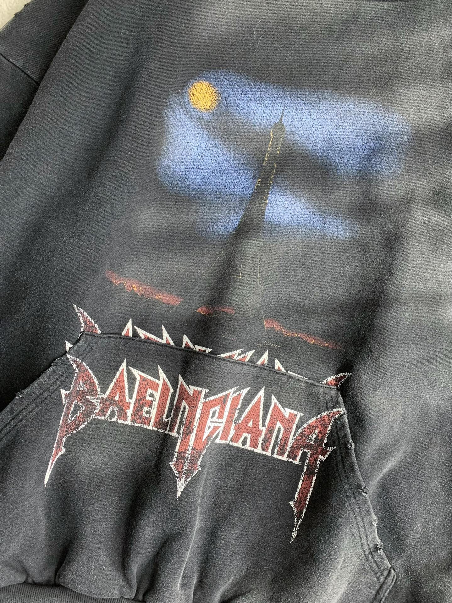 Balenciaga lron Tower print hoodie