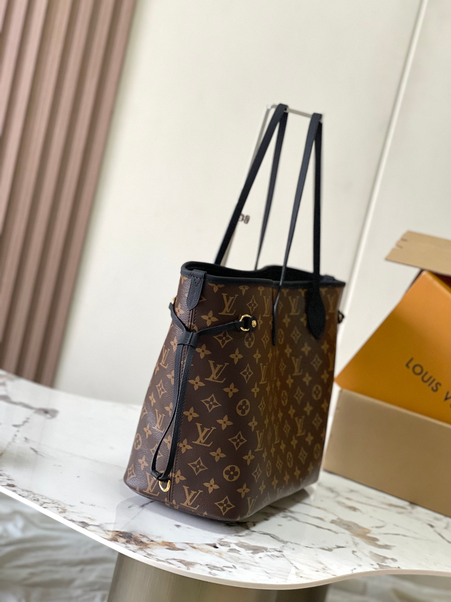 LOUIS VUITTON NEVERFULL NEVERFULL INSIDE OUT Tote bag/top quality M11946