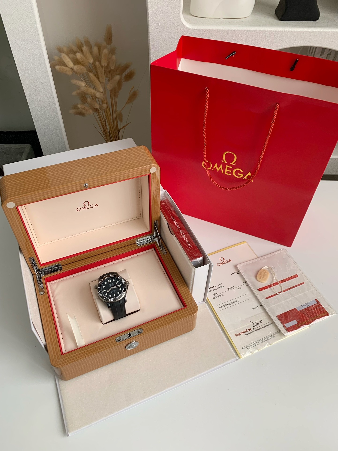 【#3640】Omega Seahorse Series 300-meter dive wristwatch,43.5mm