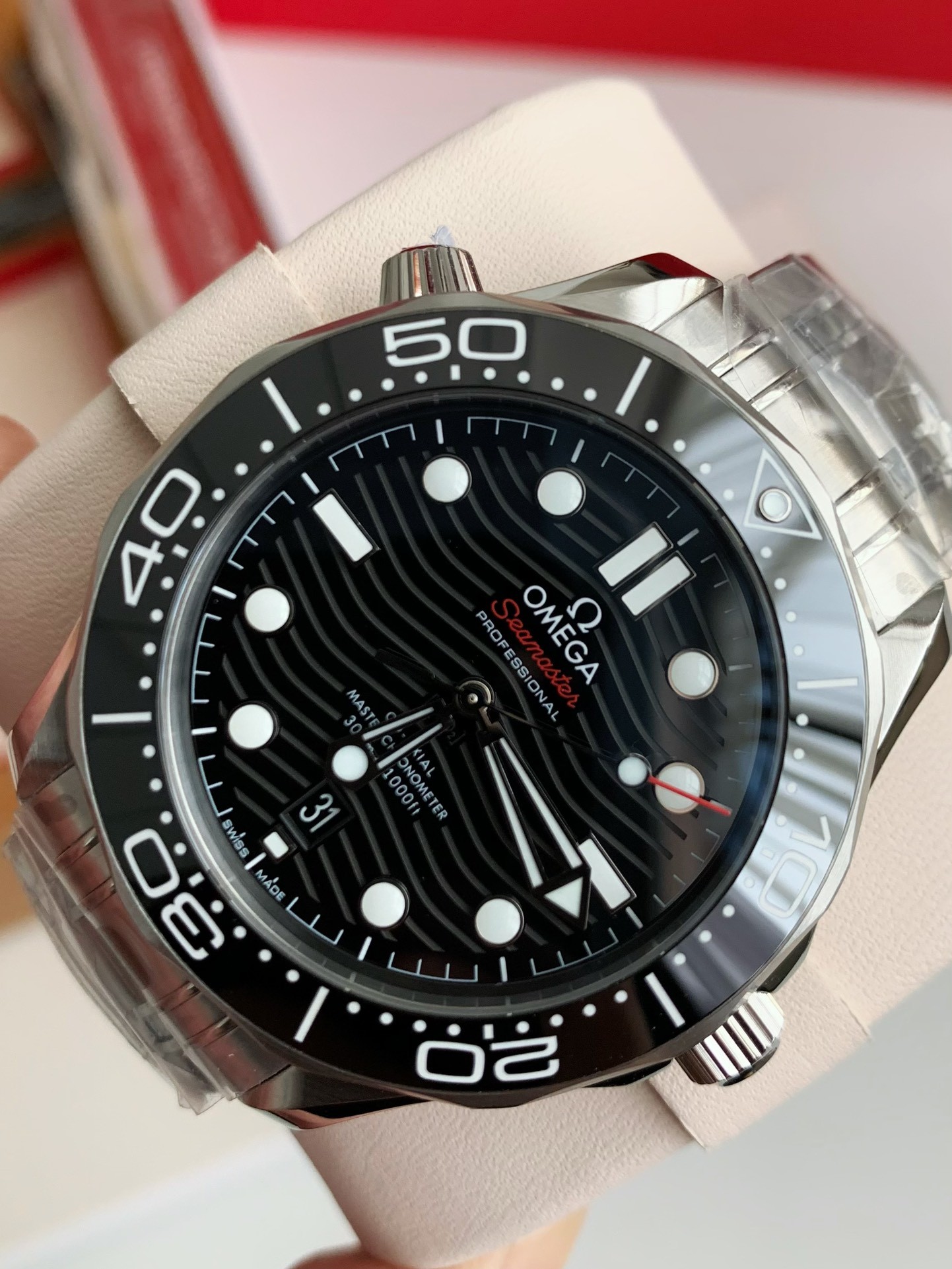 【#3655】Omega Seahorse Series 300-meter dive wristwatch,43.5mm