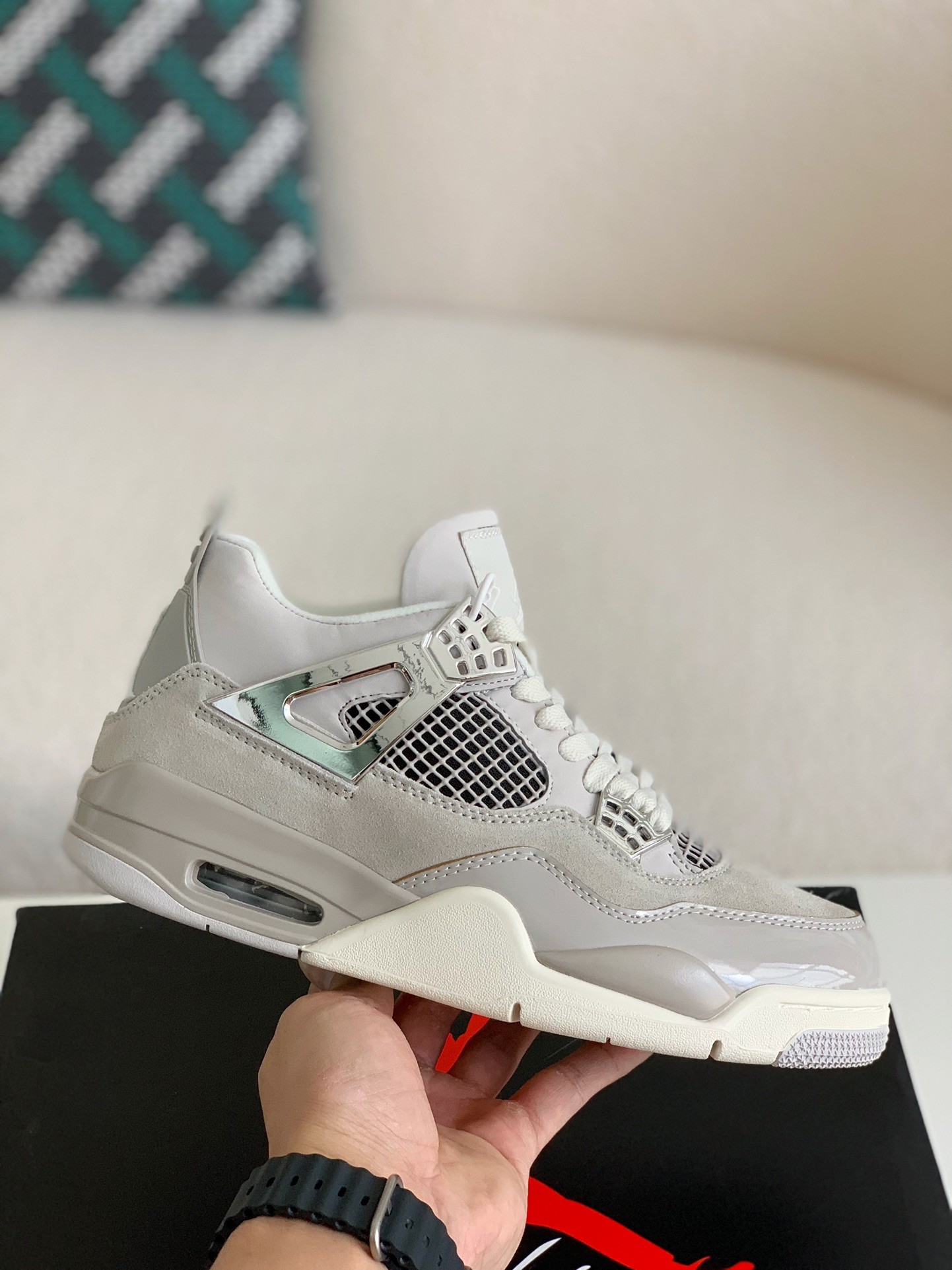 Jordan 4 Aj4 Sneakers Retro Oreo