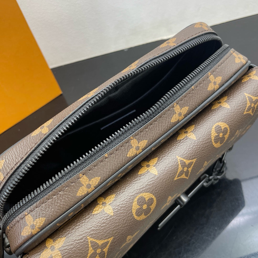 LOUIS VUITTON Steamer Postman bag/top quality M46795