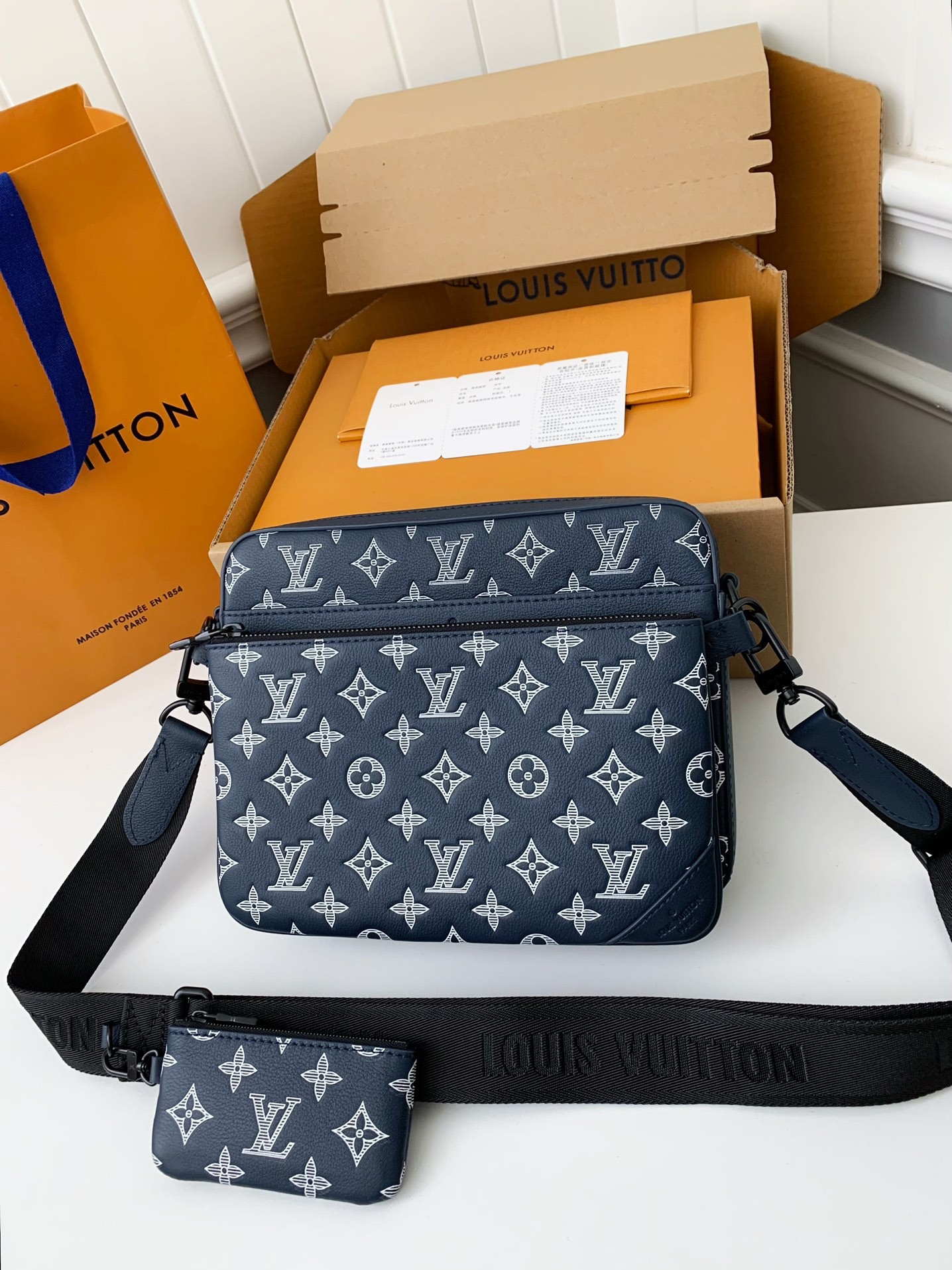 Louis Vuitton The new TRlO Postman Pack M24753