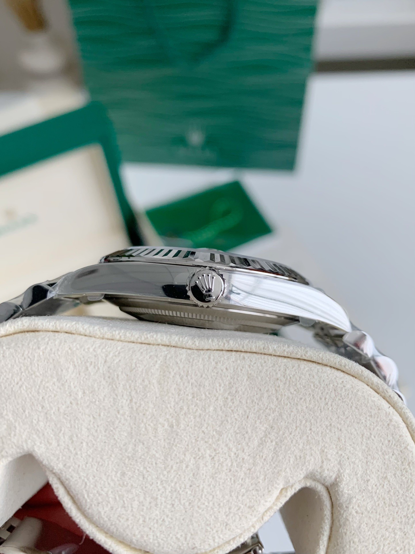 【#2405】Rolex RE Log Men's Watch 41mm