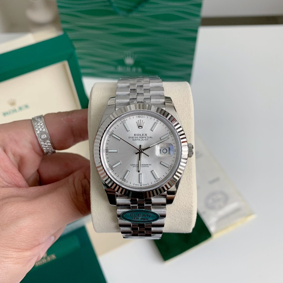 【#2405】Rolex RE Log Men's Watch 41mm