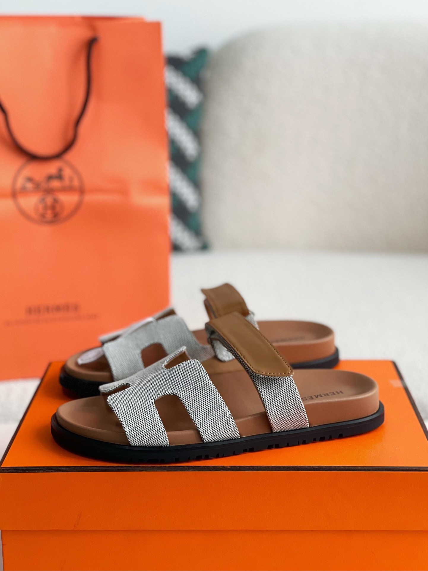【#2987】Hermes zmir sandal