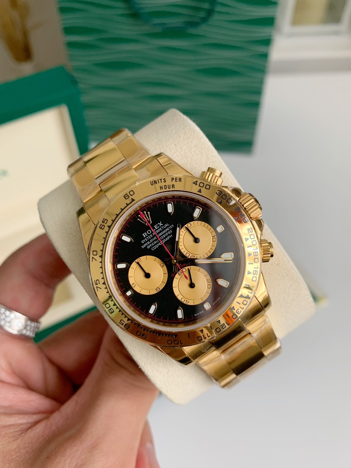 【#2169】Rolex Cosmograph DaytonaAll Gold Series Men's Watch