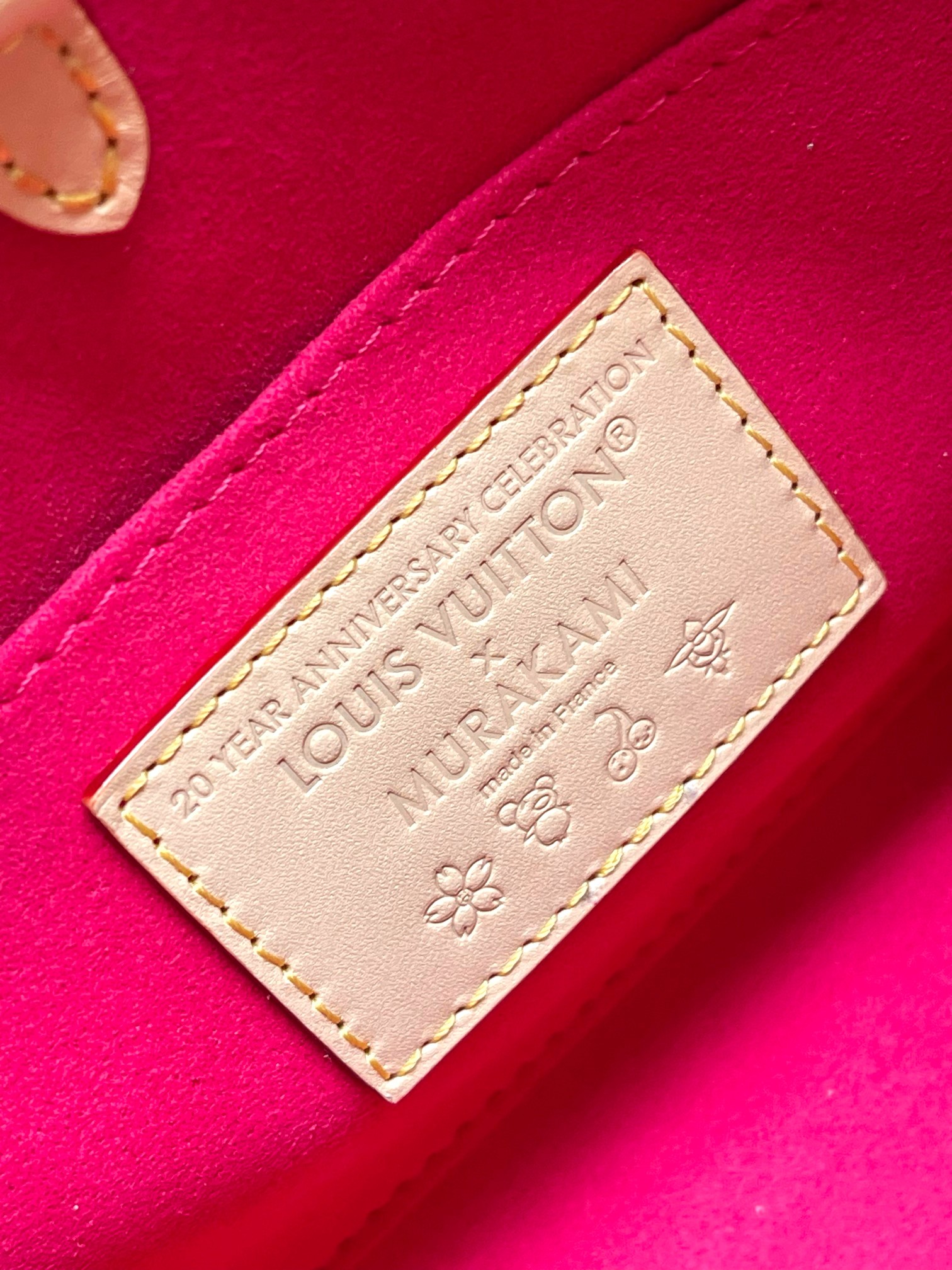 LOUIS VUITTONxTakashi Murakami ONTHEGO BB Tote bag/top quality M13668