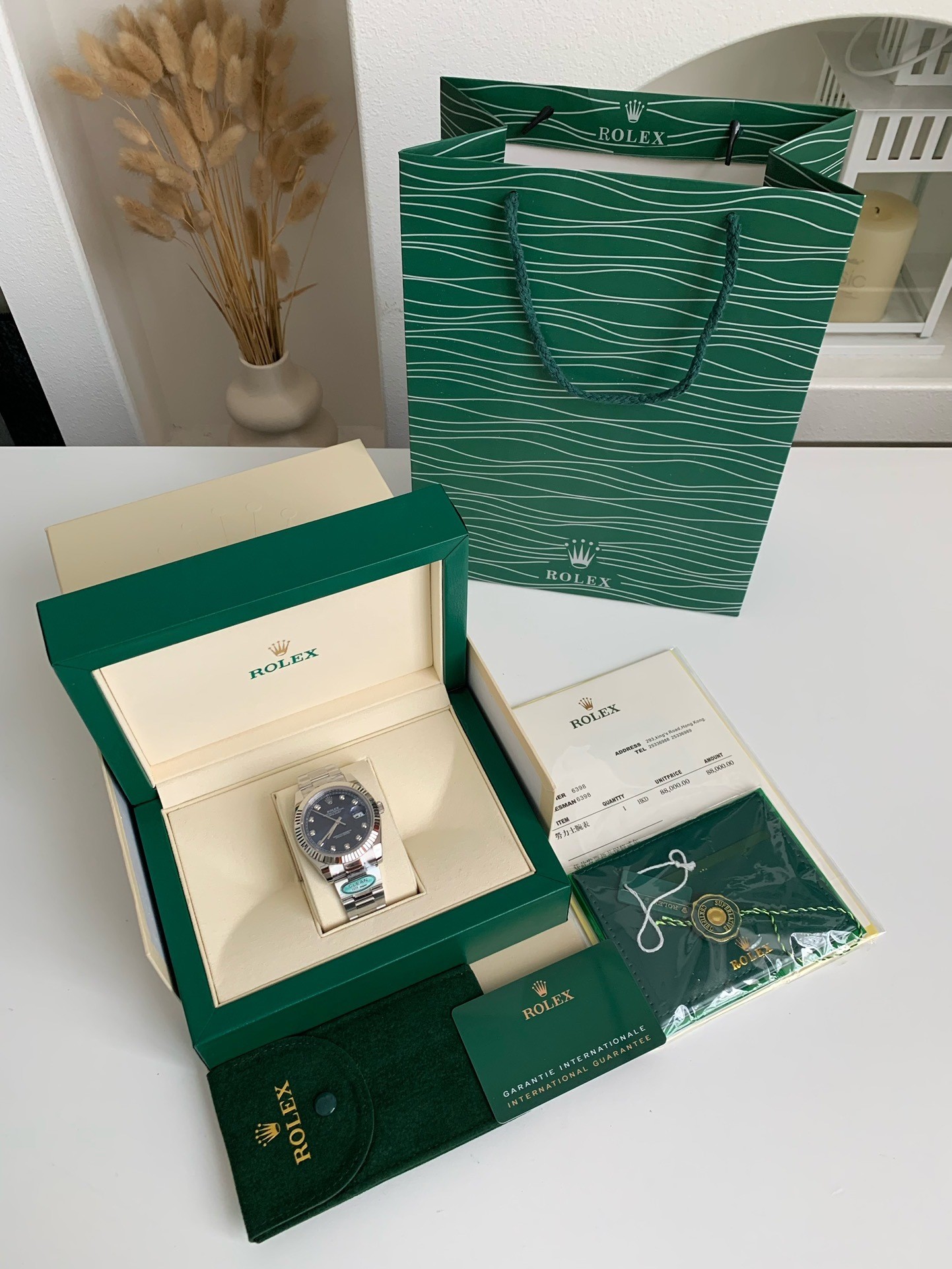 【#2661】Rolex RE Log Men's Watch