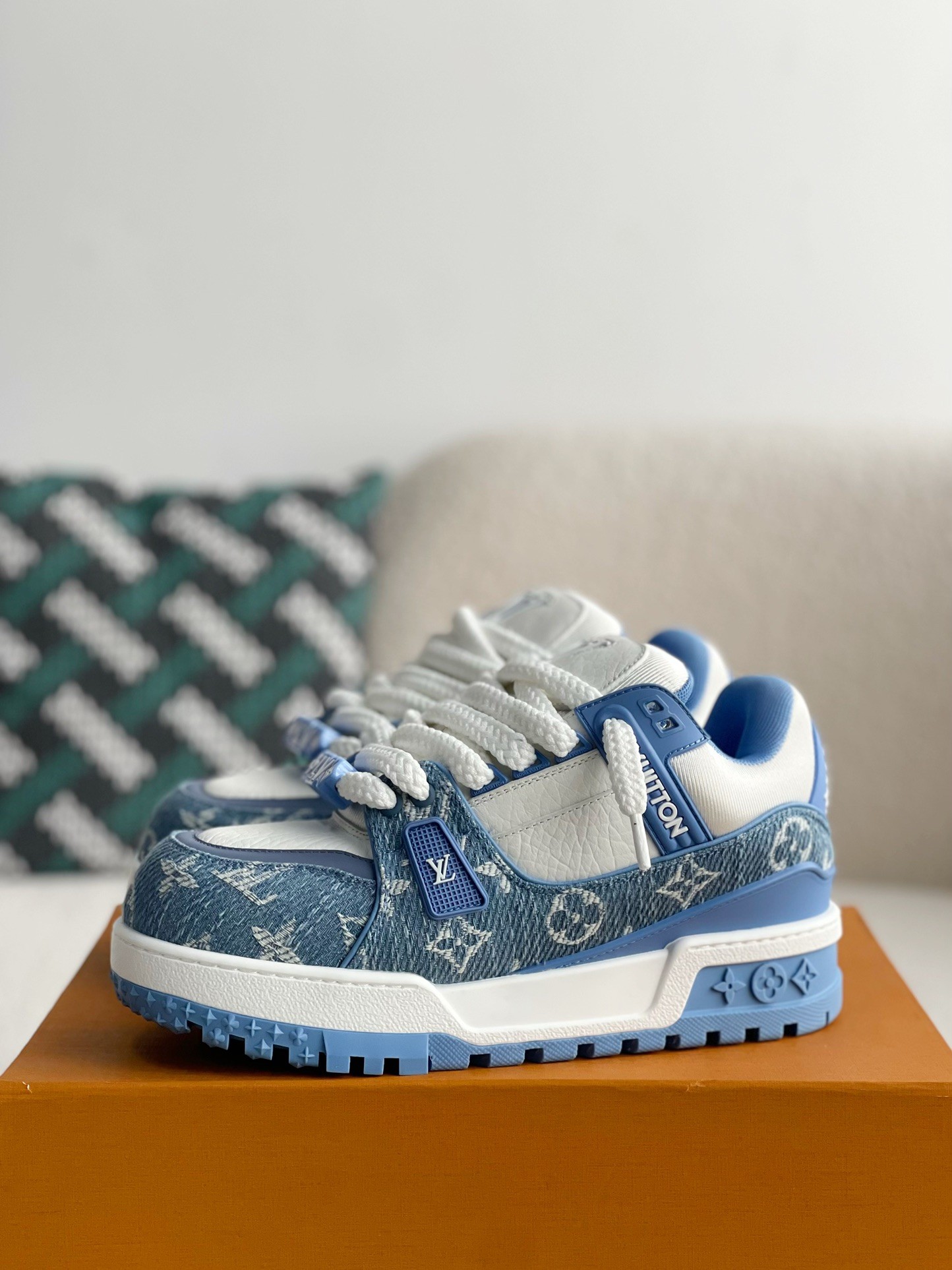 [#3358」 LOUIS VUITTON TRAINER 2023Show style Sneakers
