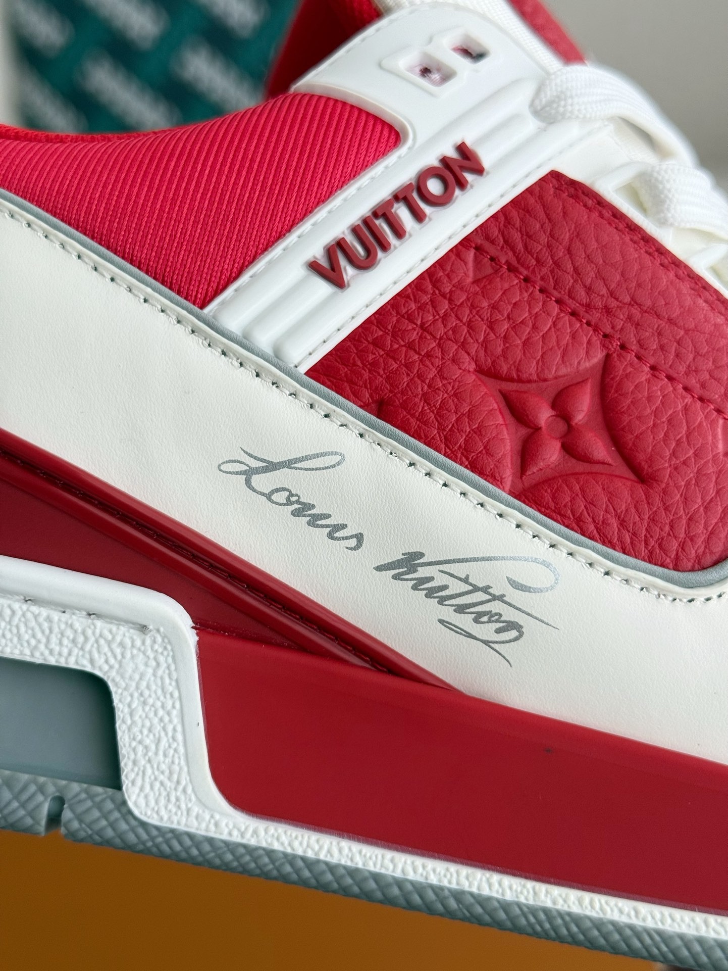 [#3887」 LOUIS VUITTON TRAINER SNEAKERS