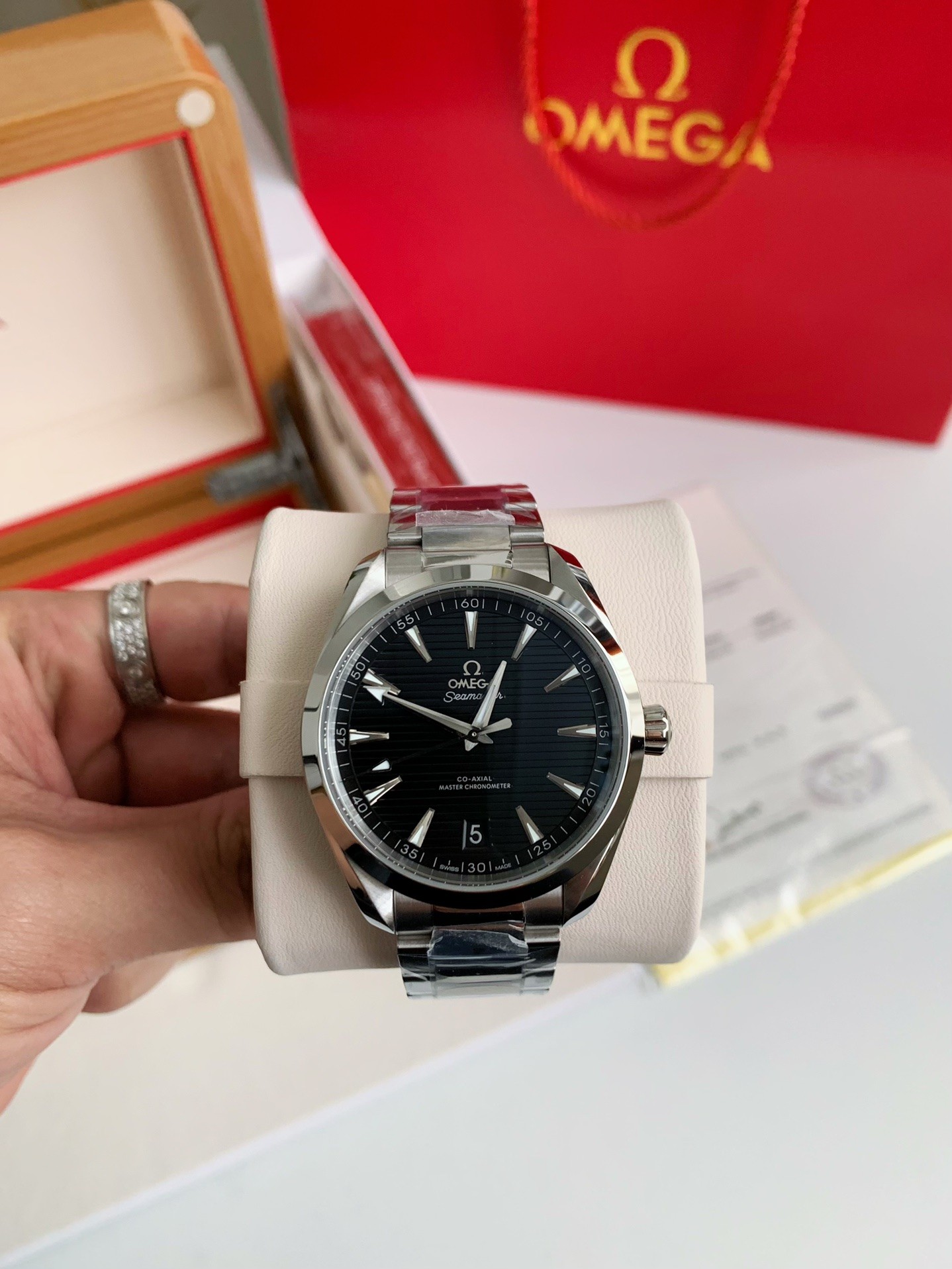 【#3657】Omega Seahorse Series AQUA TERRA 150-meter dive wristwatch,41mm