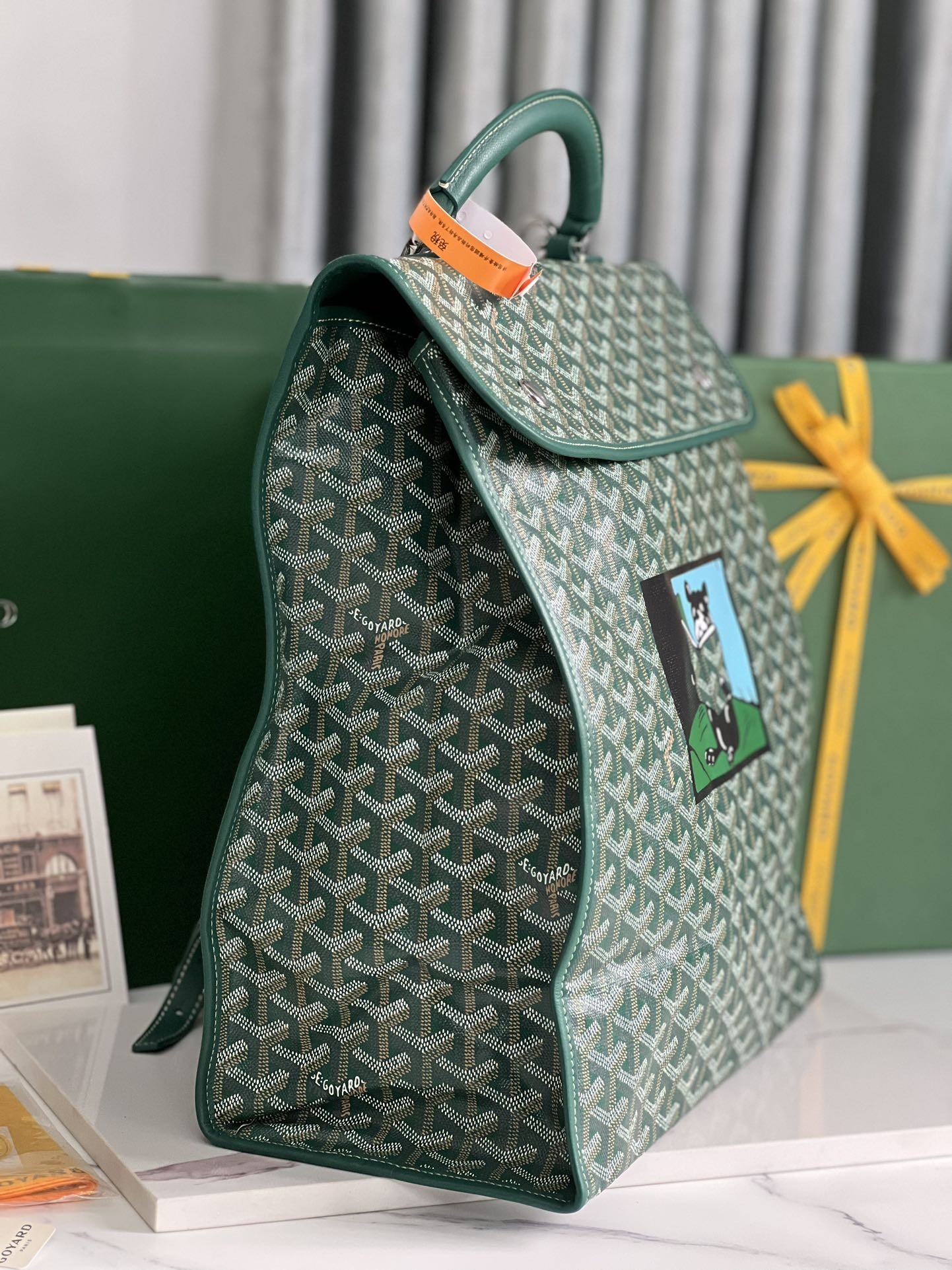 Goyard Limited Edition Bucket Saint Leger Folding Backpack