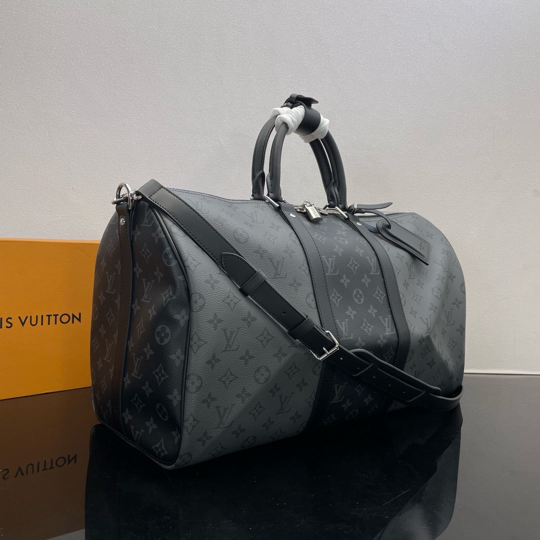 LOUIS VUTTON keepallBandoulière 50 Travel bag/top quality M45392