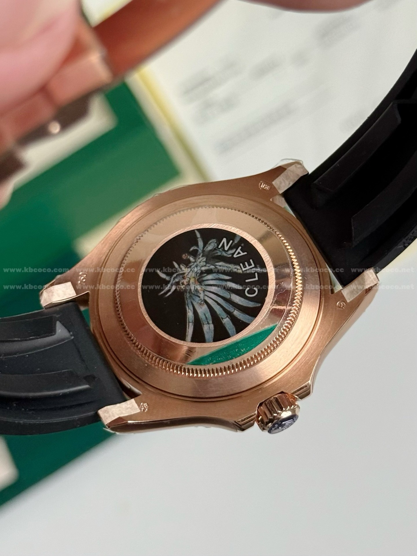 【#5878】Rolex Yachting Celebrity RoseGold Men's Wristwatch Series, 42mm