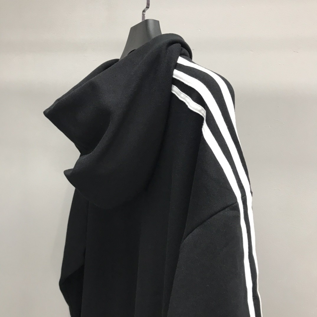 Balenciaga Ardy Wiranata logo zipper hoodie