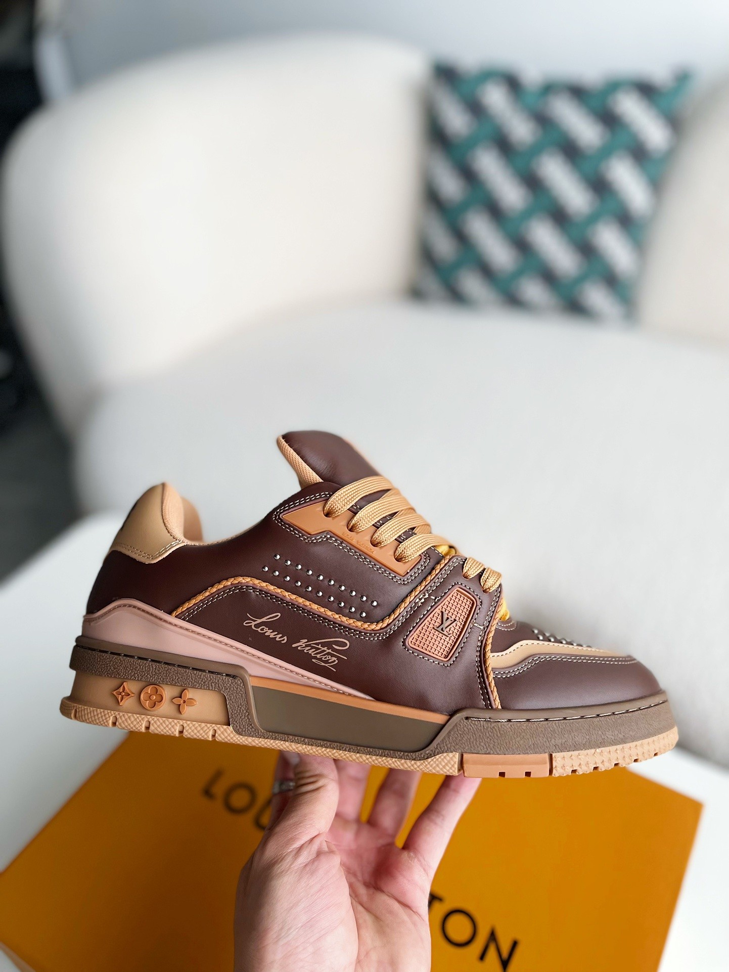 [#3311]LOUIS VUITTON TRAINER SNEAKERS