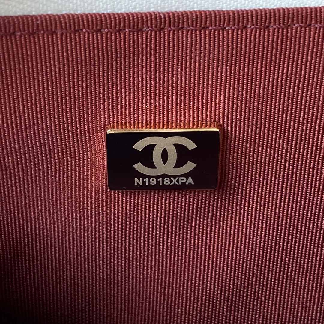 Chanel 22 3A Small Hobo Sheepskin Underarm Bag AS4220 Tassel Hardware, Top Quality