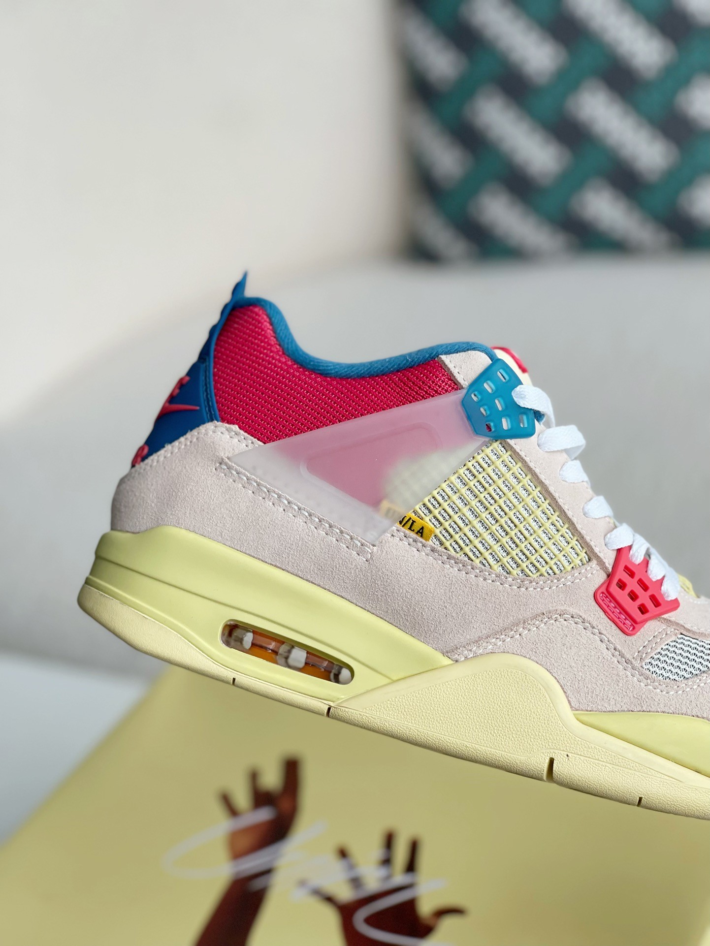 Union LA X Jordan 4 AJ4 Sneakers Retr