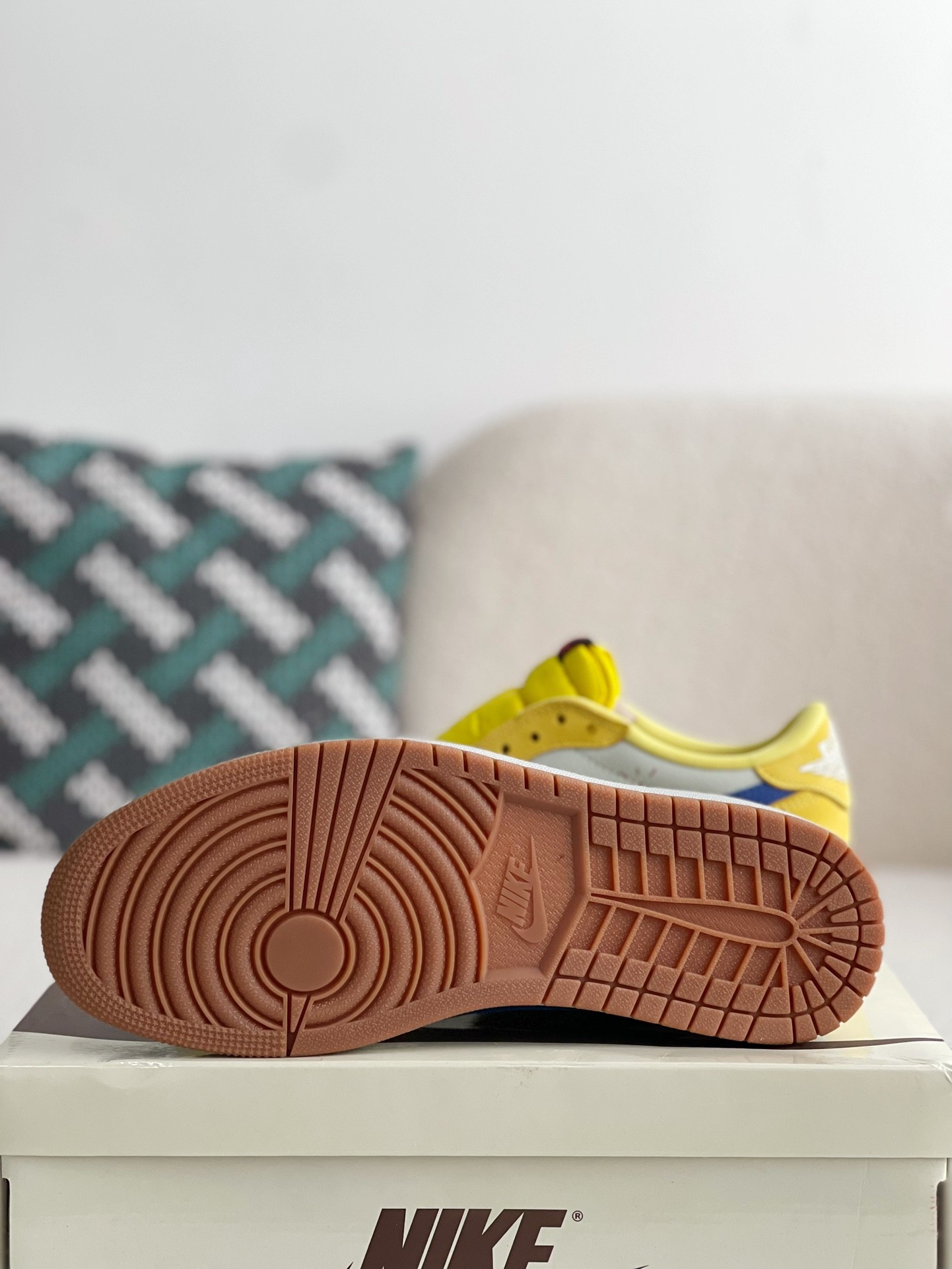 Travis Scott x jJordan Air jordan 1 Low Golf 6.0 Sneakers