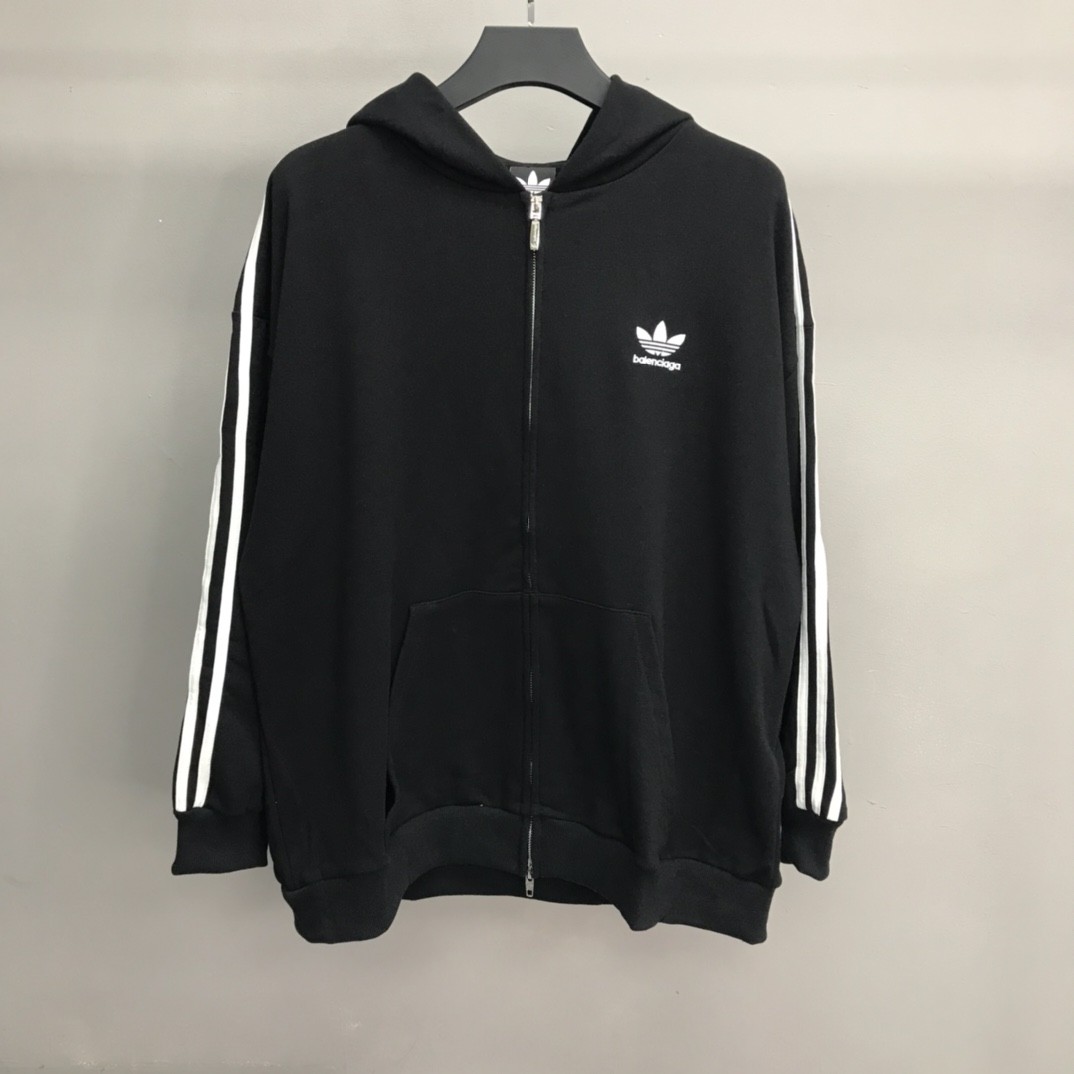 Balenciaga Ardy Wiranata logo zipper hoodie