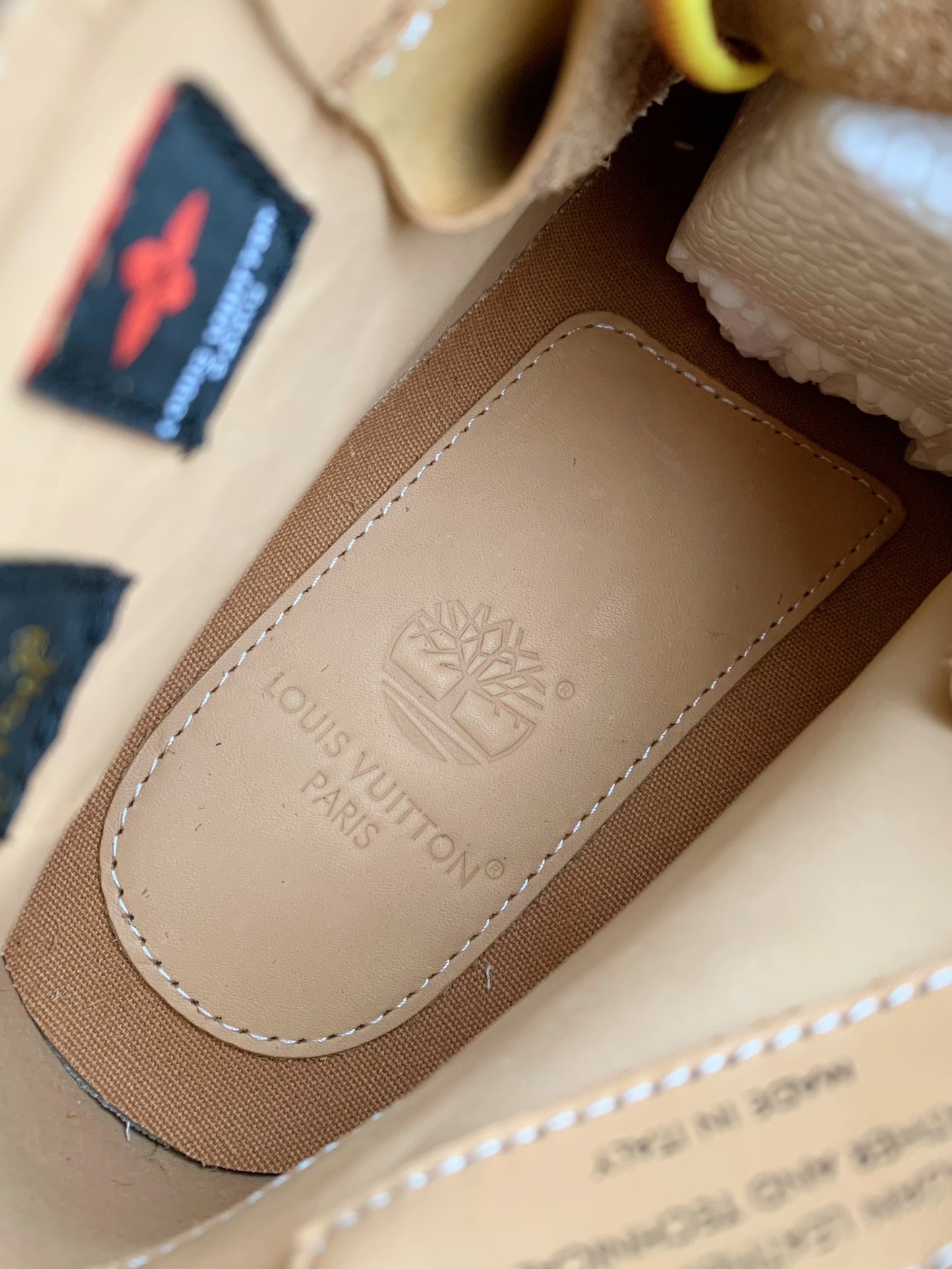 louis vuitton & timberland Martin boot