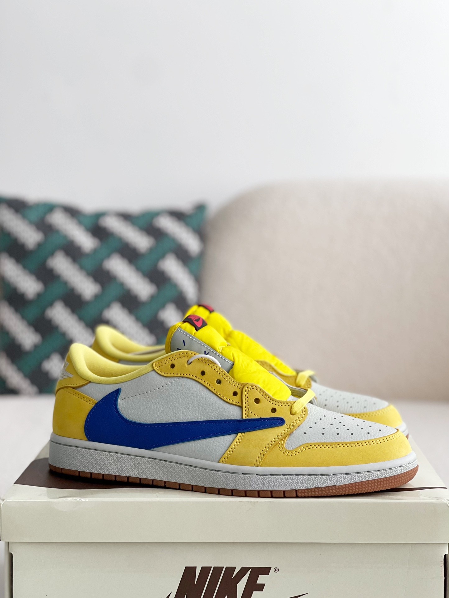 Travis Scott x jJordan Air jordan 1 Low Golf 6.0 Sneakers