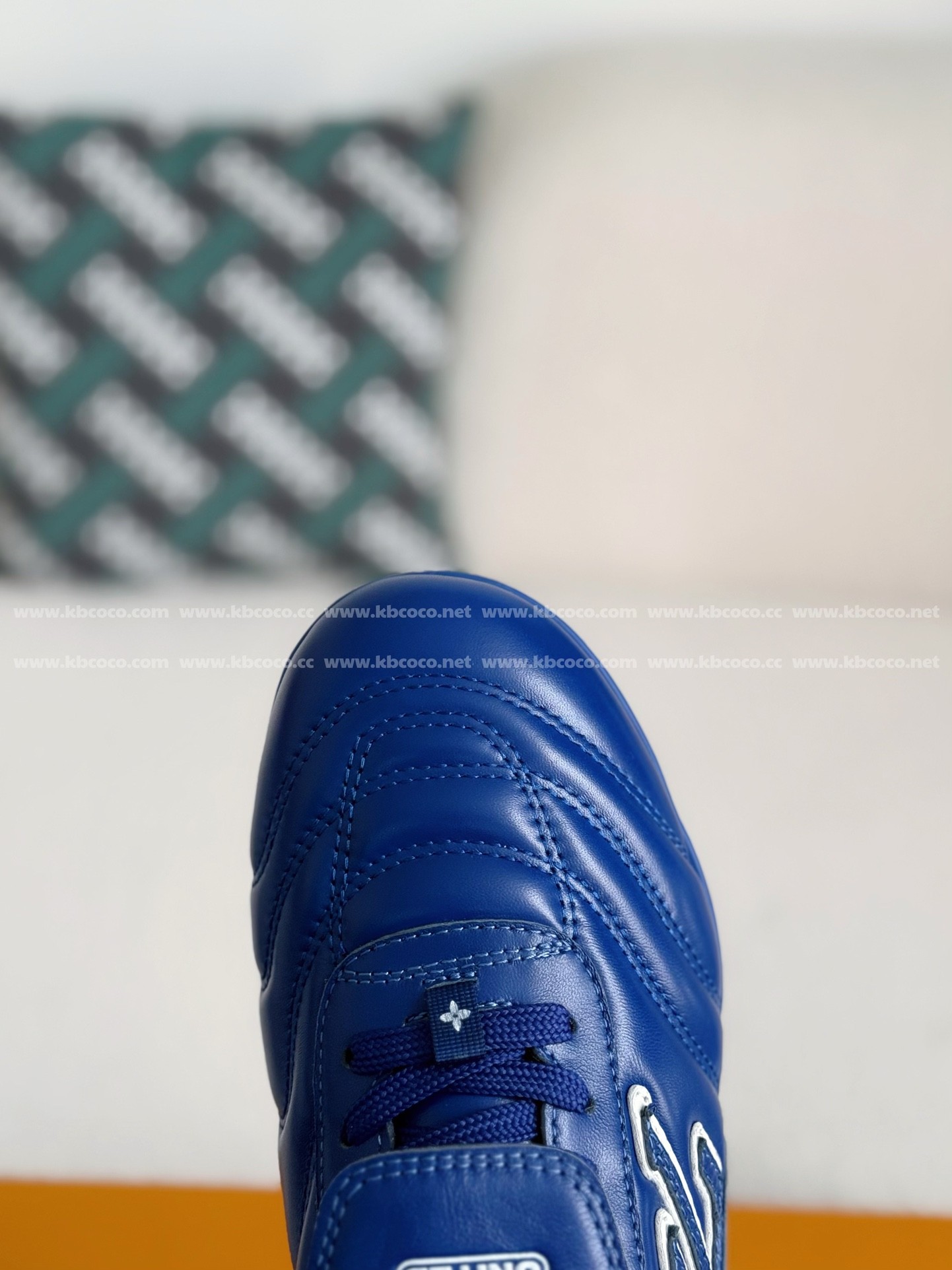 【#4248】LV Footprint Soccer Sneaker