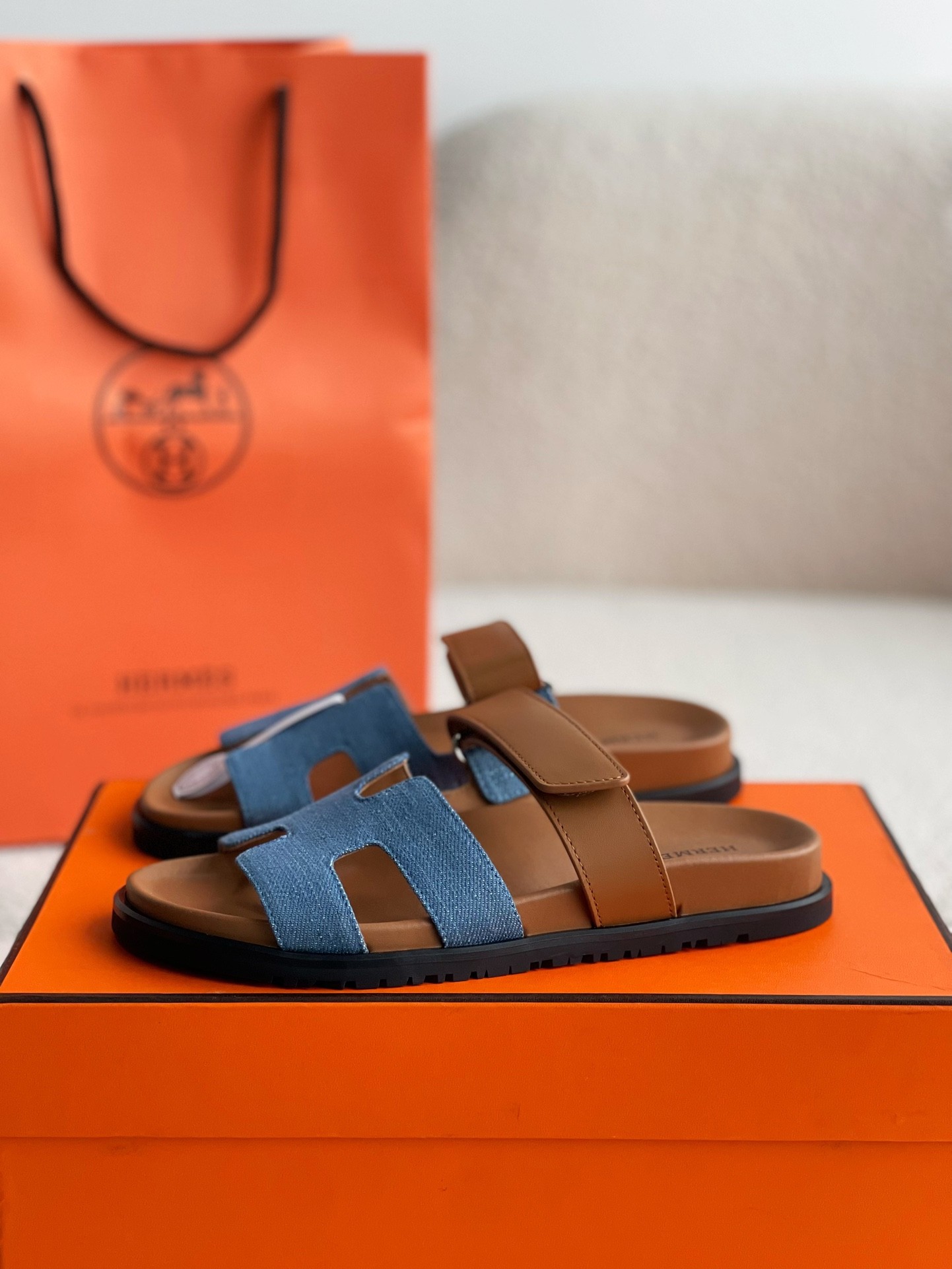 【#2944】Hermes zmir sandal