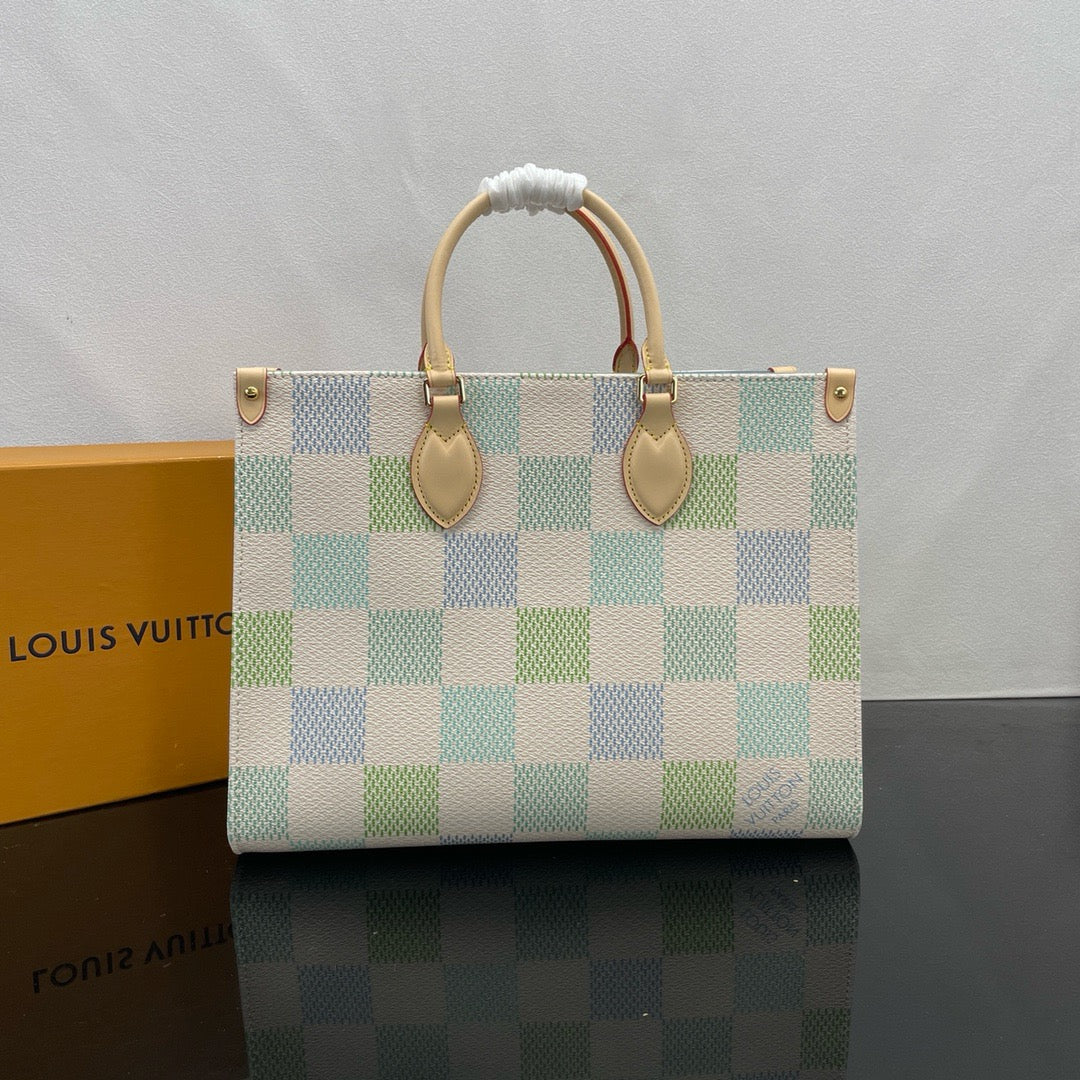 LOUIS VUITTON ONTHEGO MM Tote bag/top quality N40518