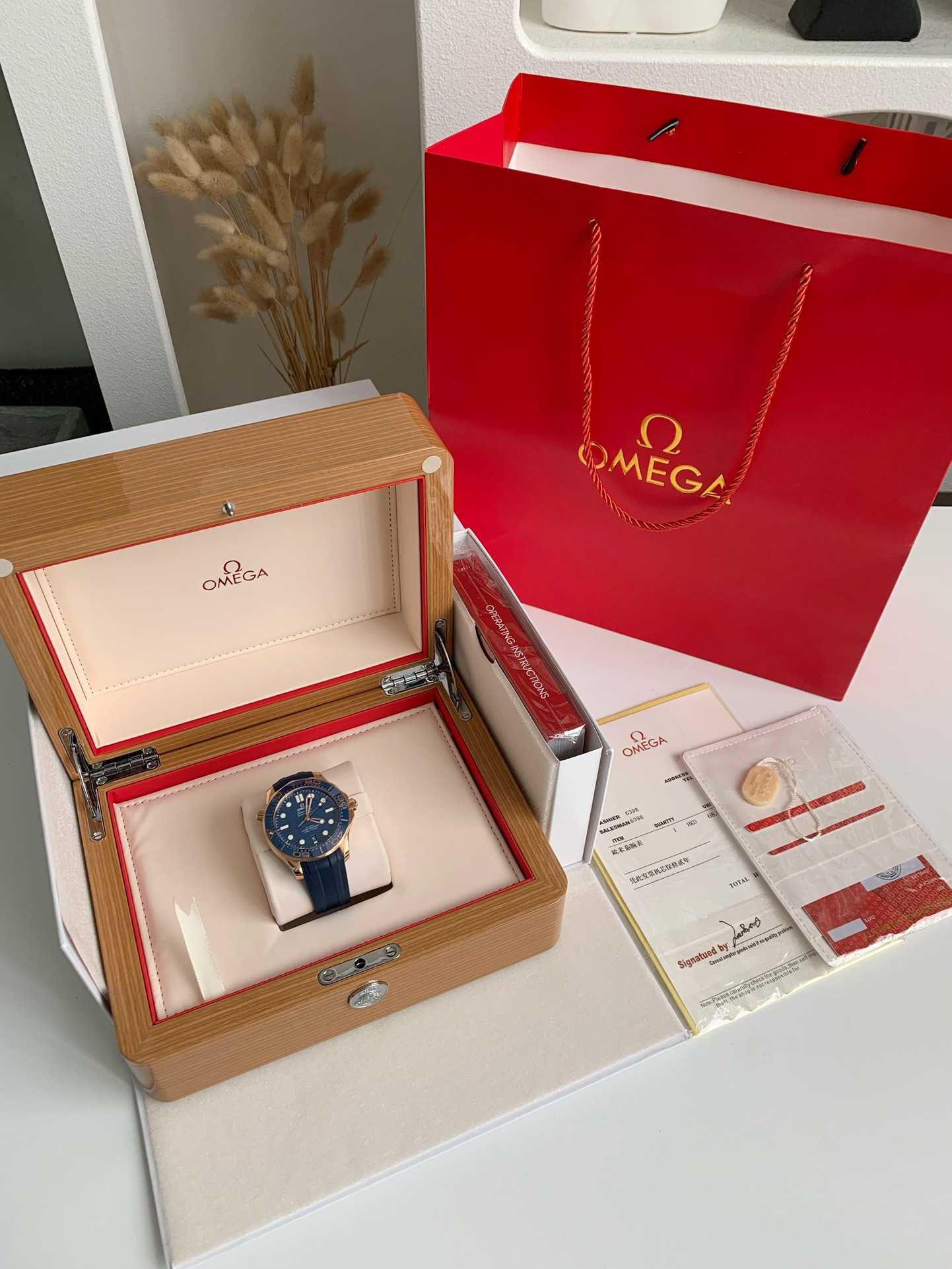 【#3641】Omega Seahorse Series 300-meter dive wristwatch,43.5mm