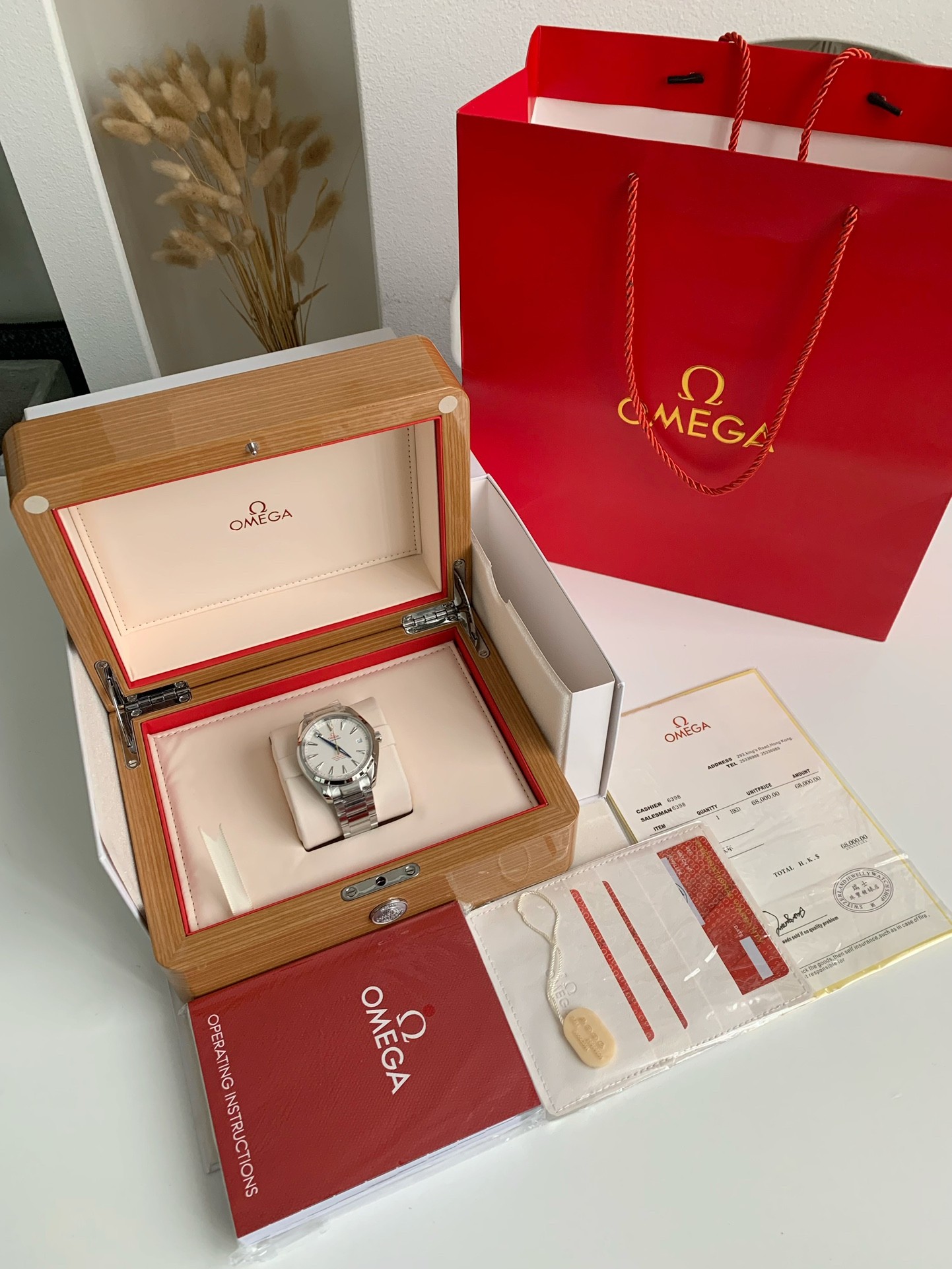 【#3638】Omega Seahorse Series AQUA TERRA 150-meter dive wristwatch,415mm