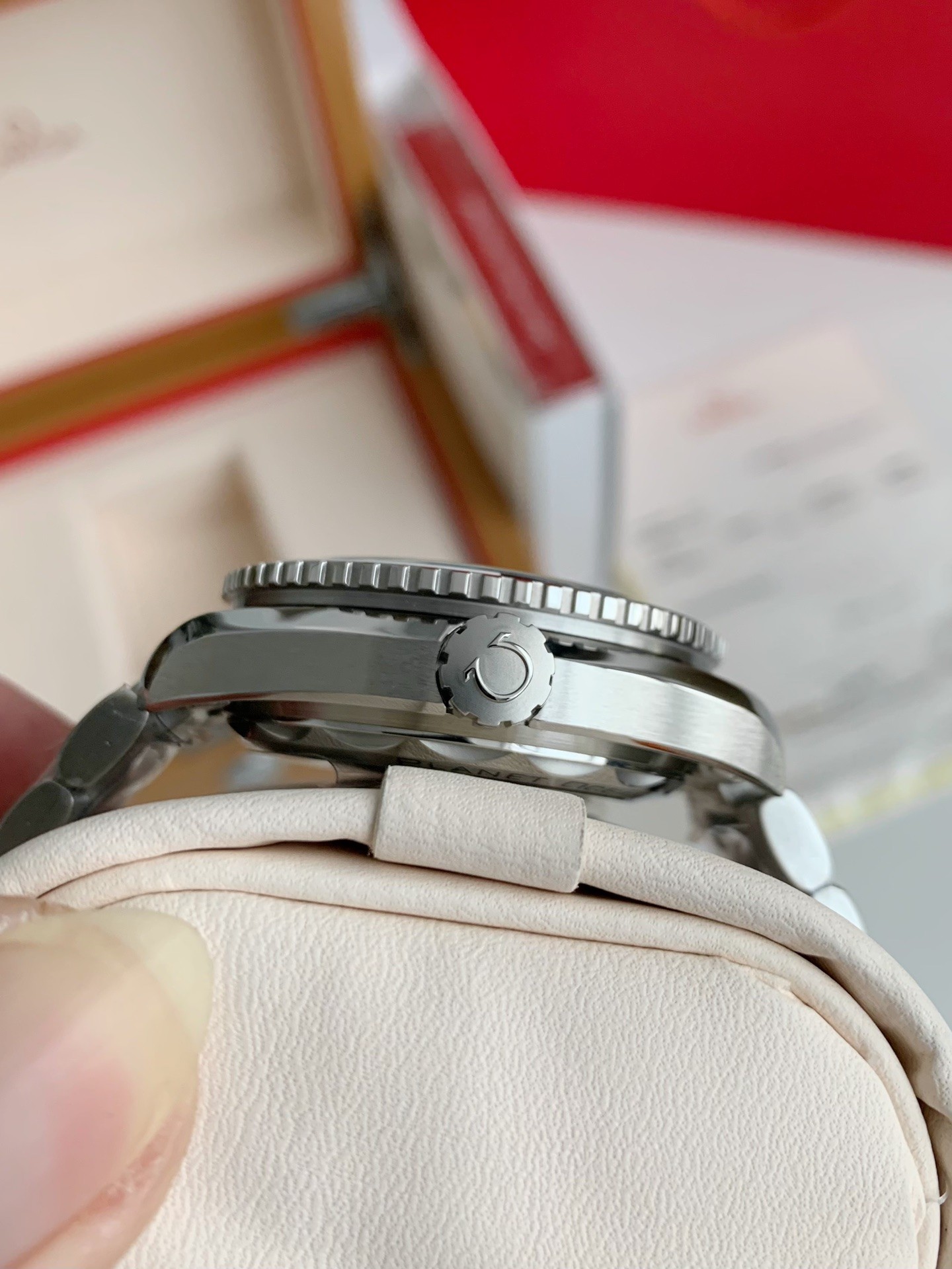 【#3656】Omega Seahorse Series Ocean Cosmos Cup 600-meter dive wristwatch,43.5mm