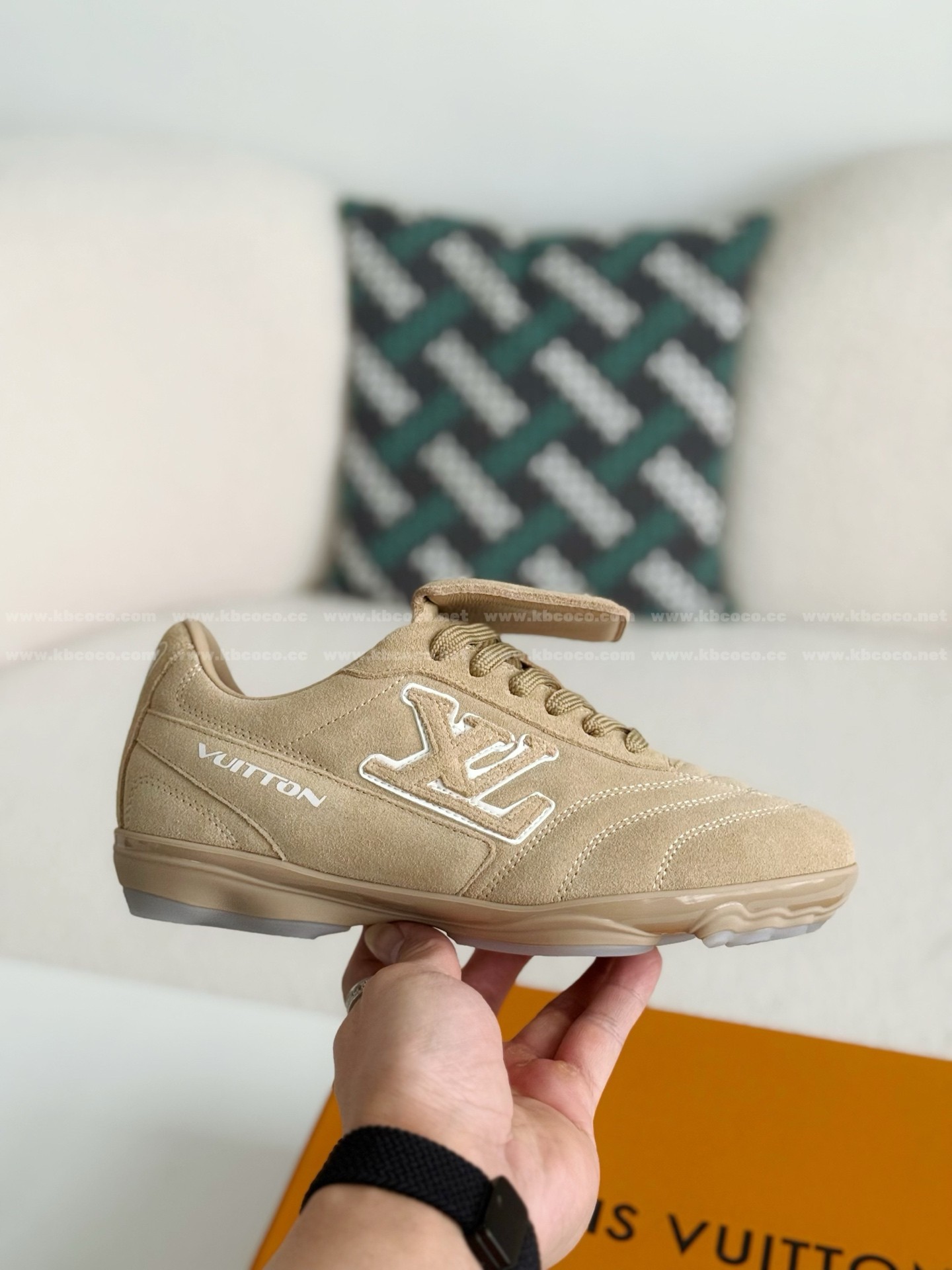 【#5870】 LOUIS VUITTON FOOTPRINTSOCCER CASUAL SHOES