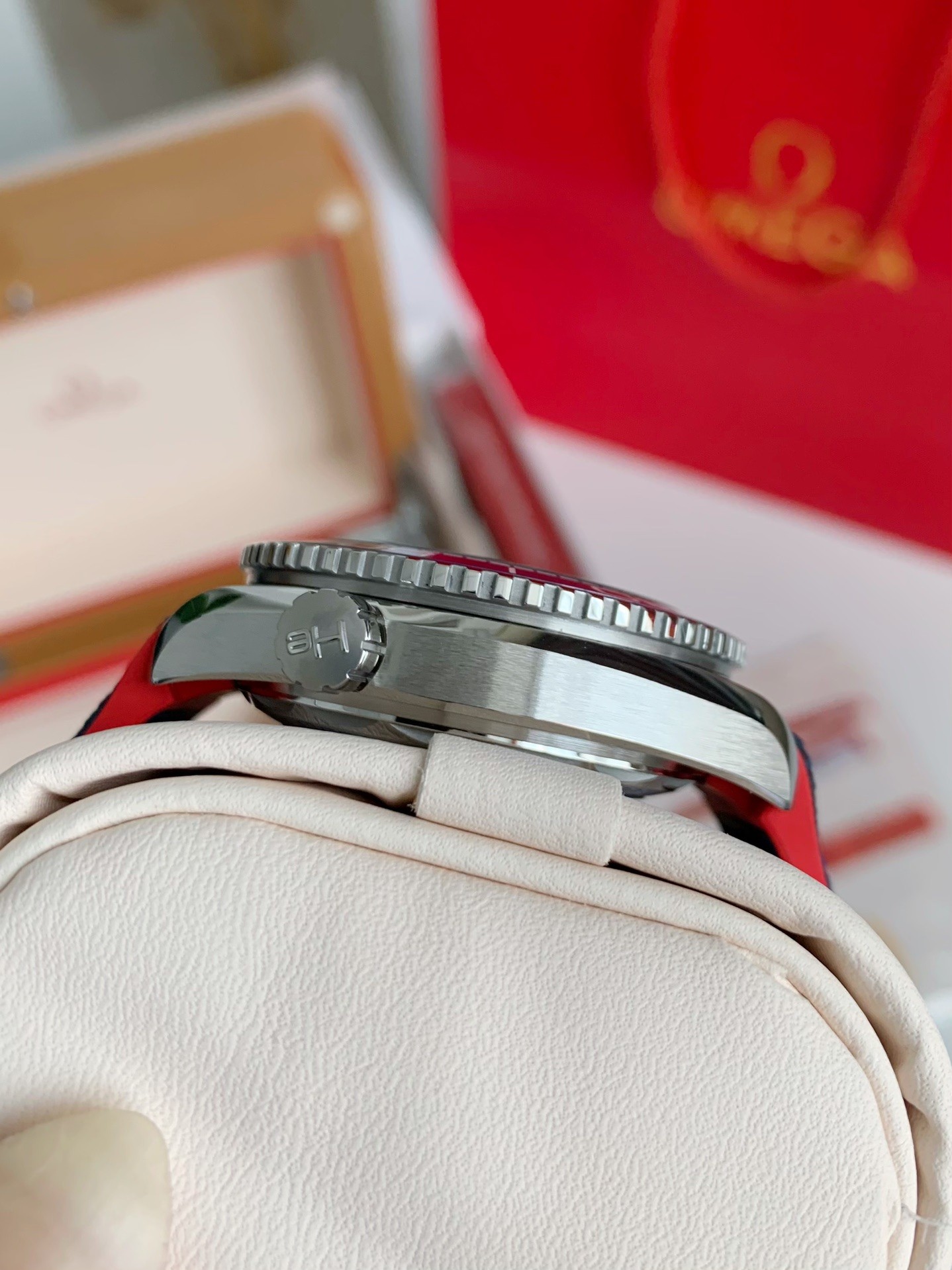 【#3604】Omega Seahorse Series Ocean Cosmos Cup wristwatch,43.5mm