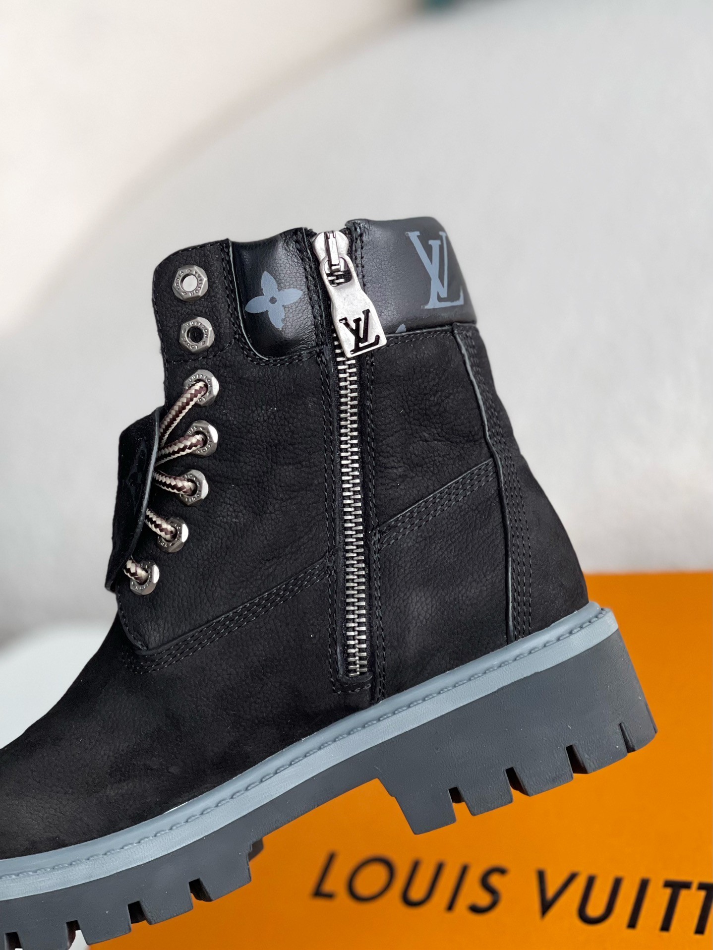 louis vuitton & timberland Martin boot