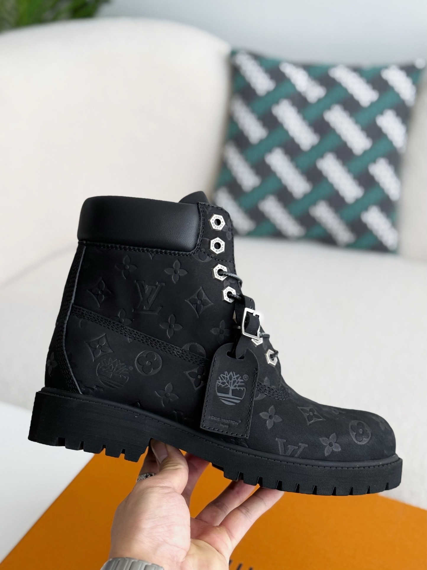 [#3803| Louis Vuitton xTimberlandoots/Martin boots/boots