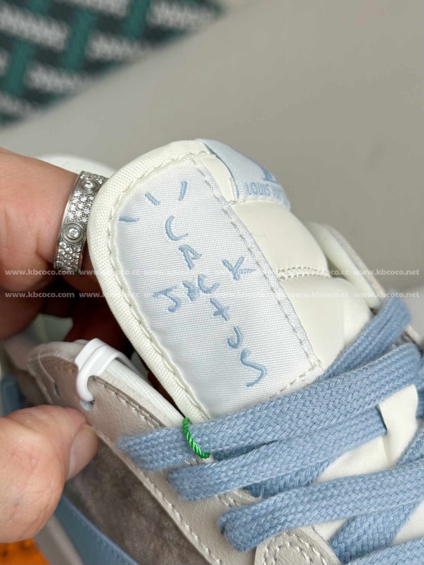 【#5256】 LOUIS VUITTON x Jordan AirJordan 1 Casual Sneakers