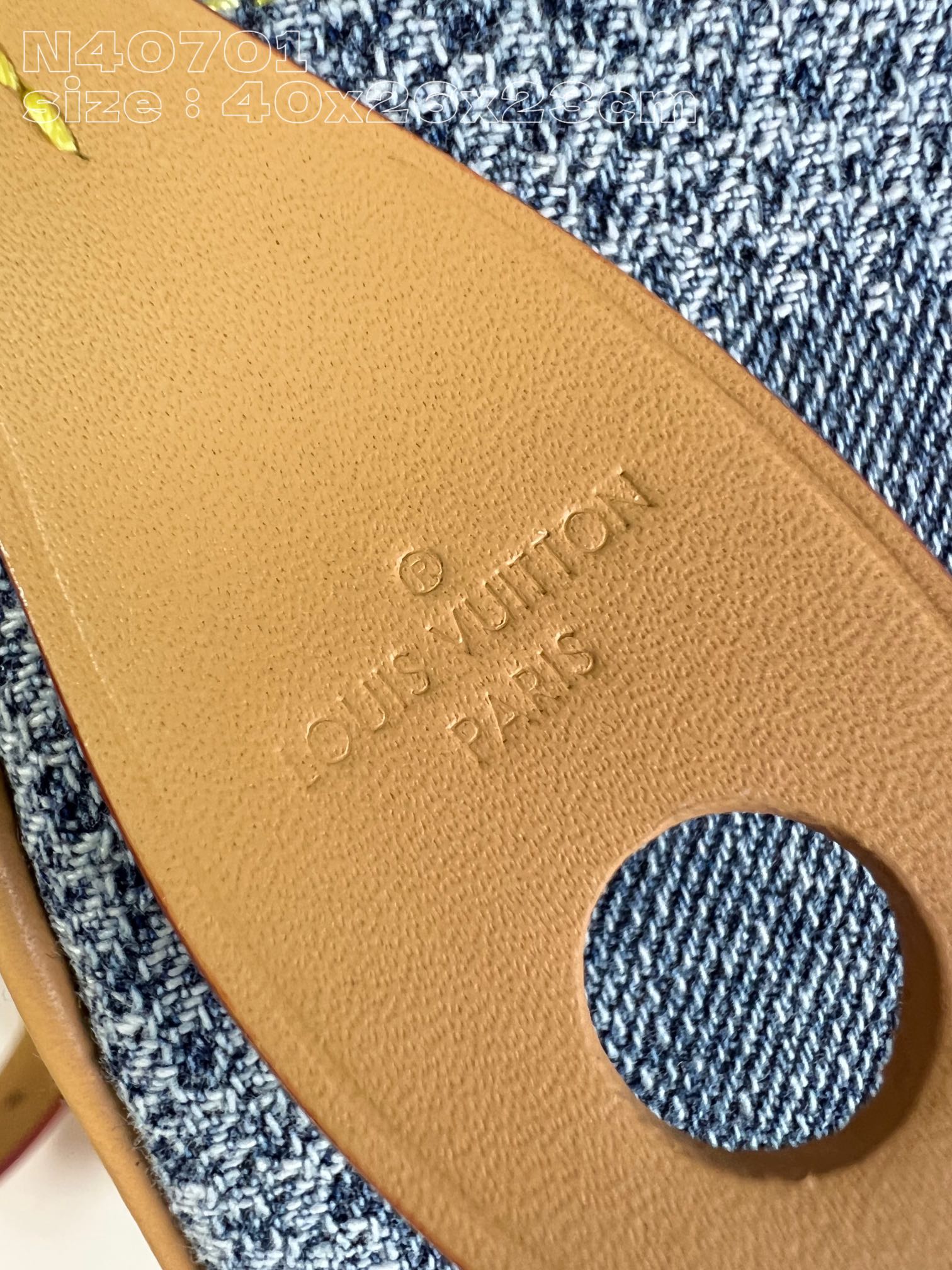 Louis Vuitton Speedy 40 Bandoulière handbag N40701，Top quality