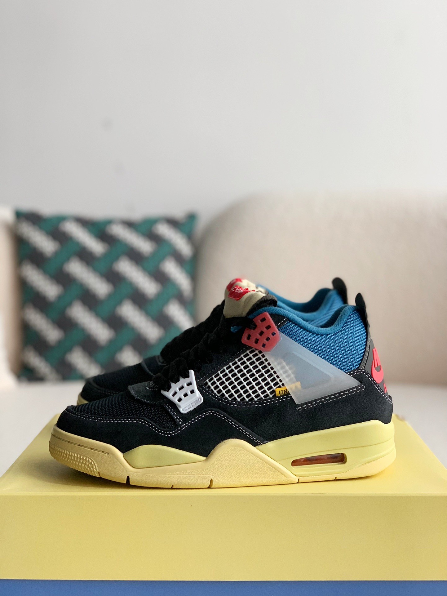 Union LA X Jordan 4 Aj4 Sneakers Retr