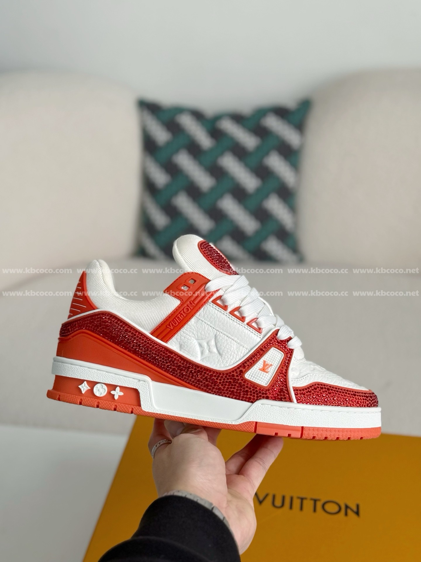 【#4452】 LOUIS VUITTON TRAINER SNEAKERS