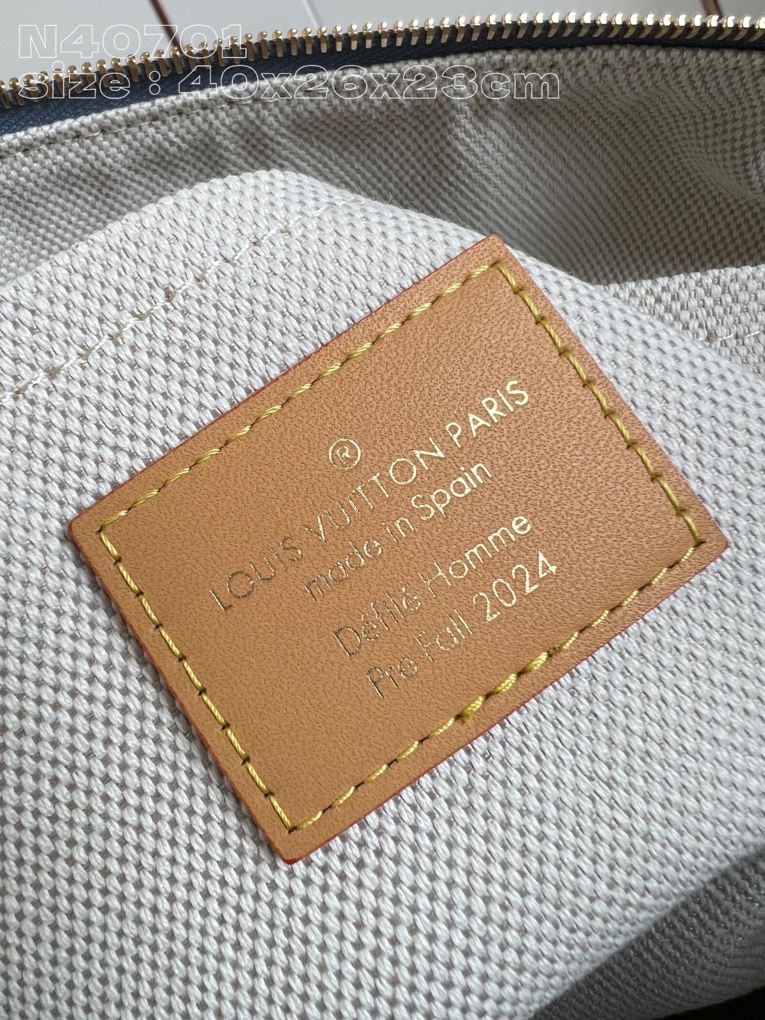 Louis Vuitton Speedy 40 Bandoulière handbag N40701，Top quality