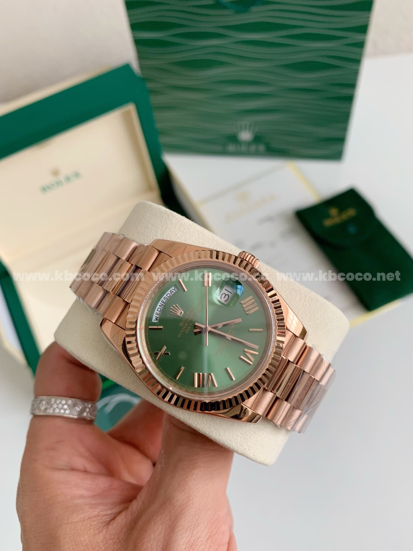 【#3942】Rolex Week calendar series wristwatch 41mm