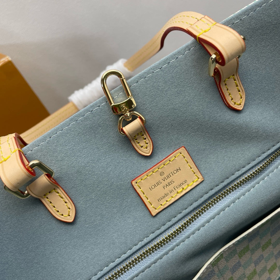 LOUIS VUITTON ONTHEGO MM Tote bag/top quality N40518