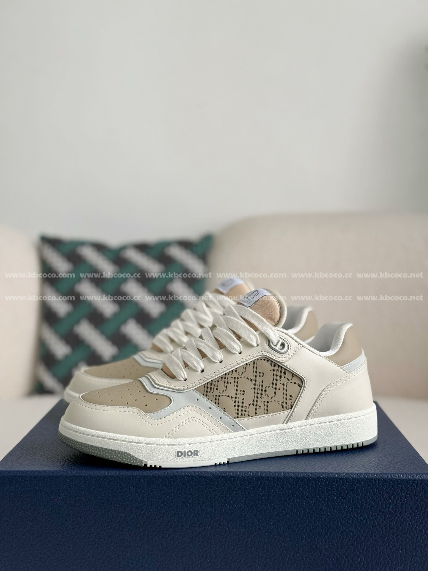 【#5164】 DIOR B27 UPTOWN LEATHERSHOES